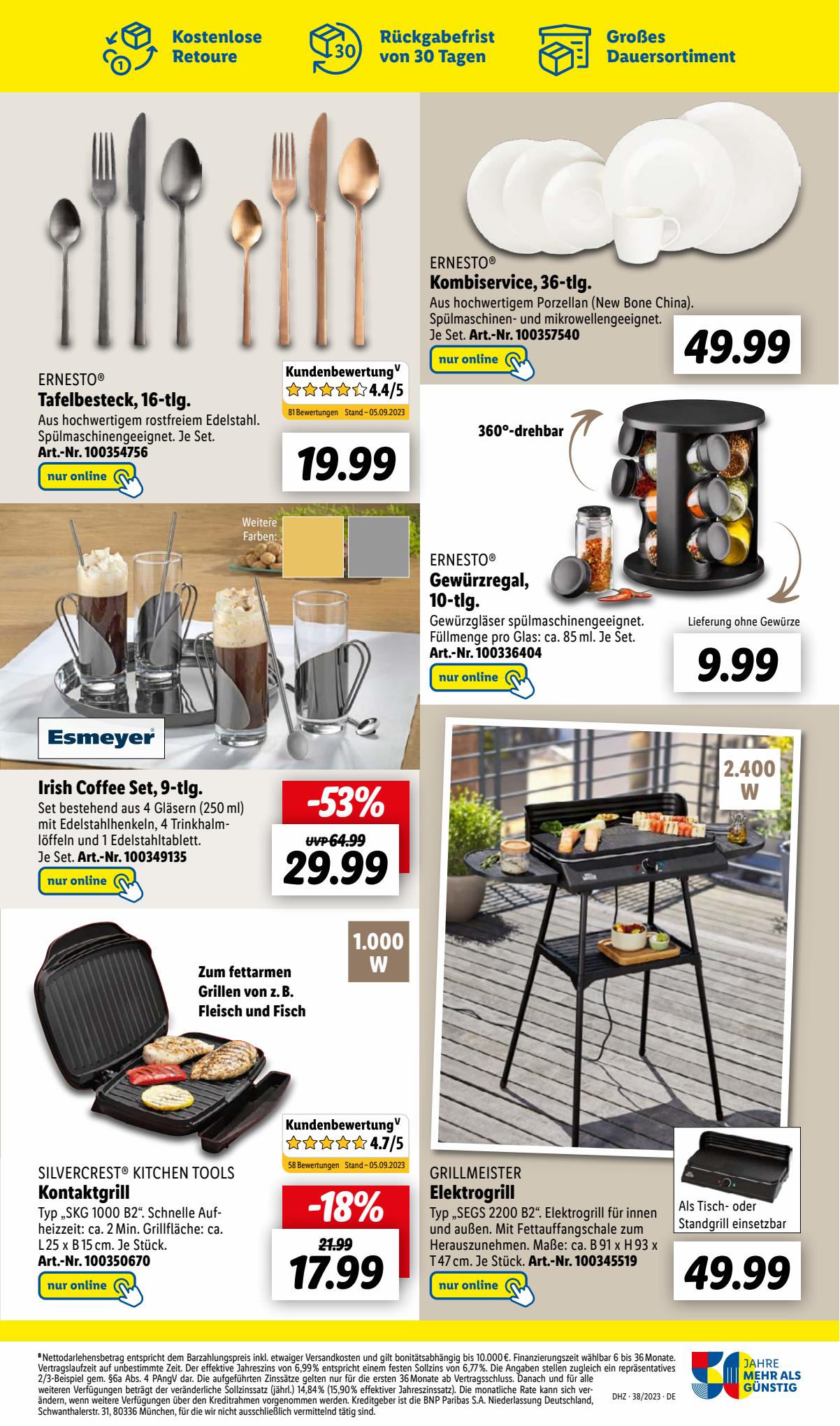 Lidl Prospekt Plus 18 – 23 September 2023 Seite 45