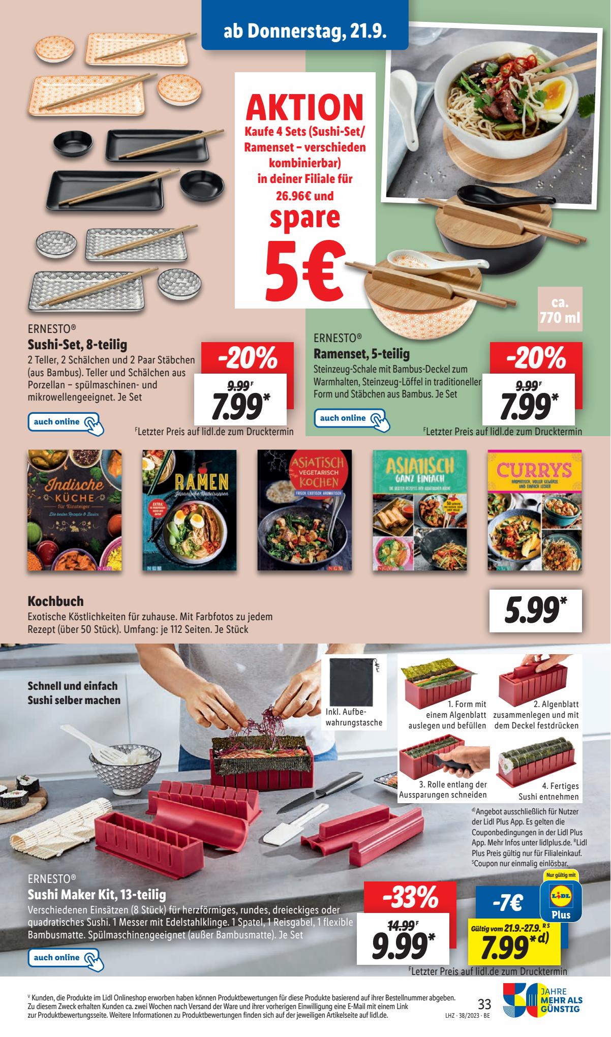 Lidl Prospekt Plus 18 – 23 September 2023 Seite 47