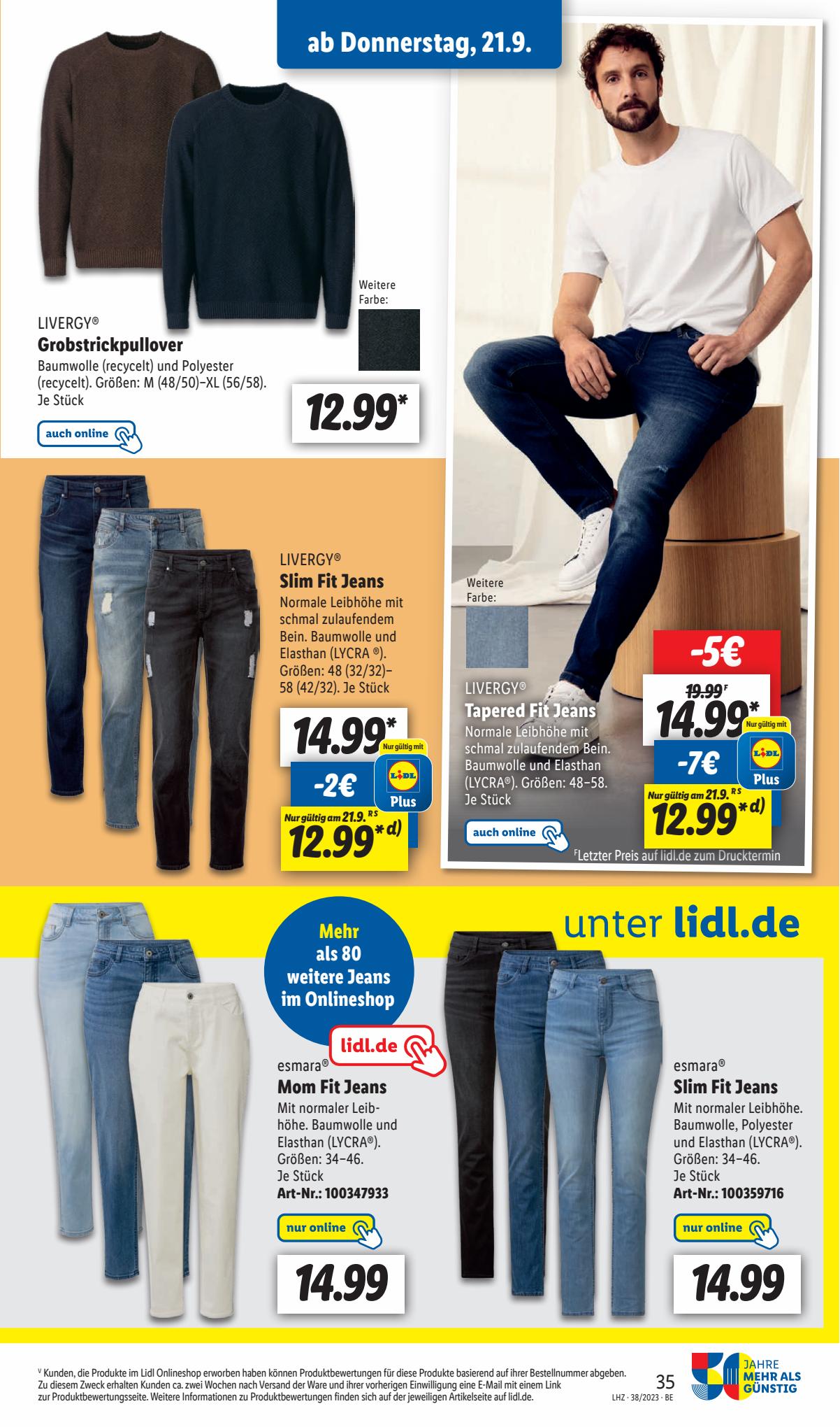 Lidl Prospekt Plus 18 – 23 September 2023 Seite 49
