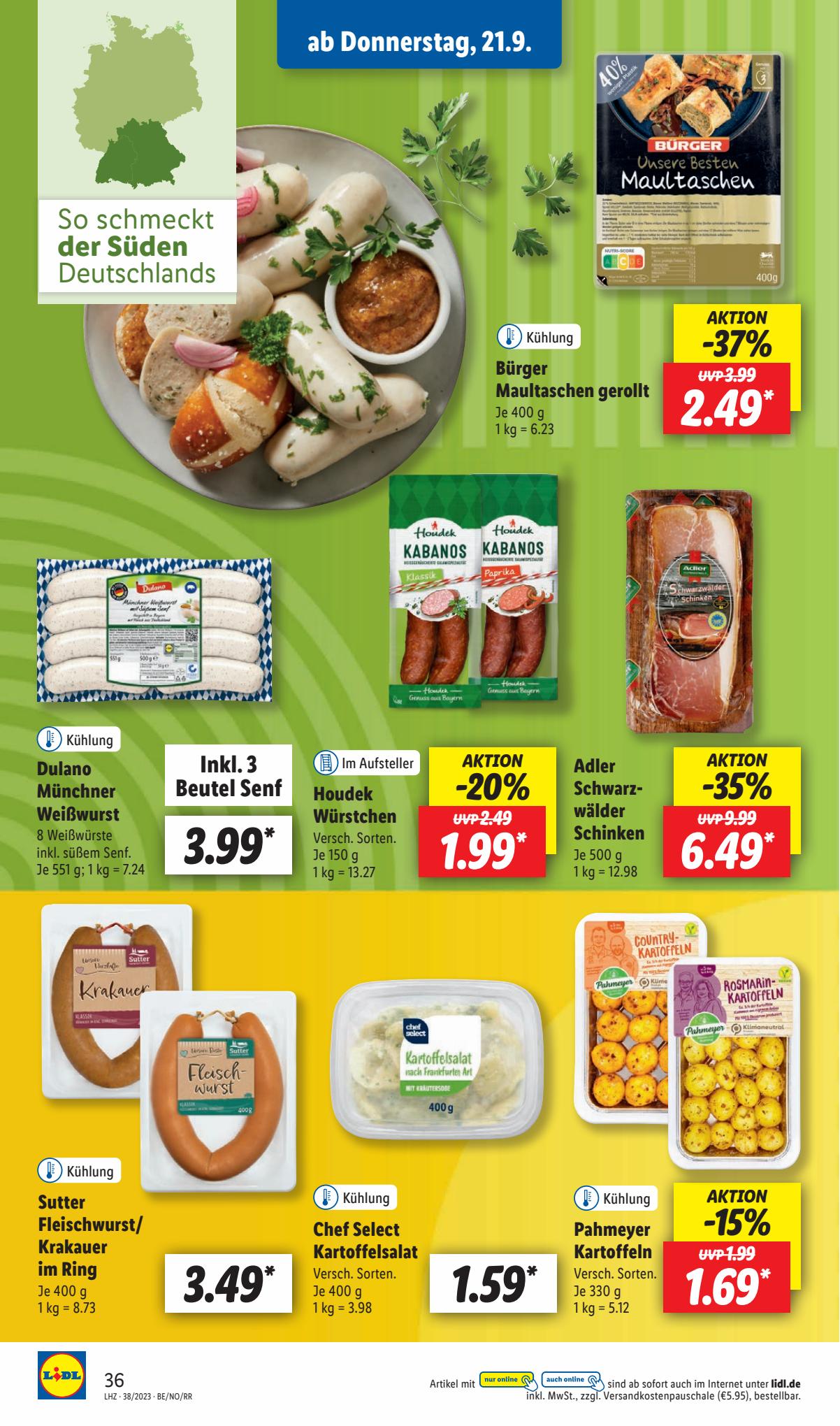 Lidl Prospekt Plus 18 – 23 September 2023 Seite 50