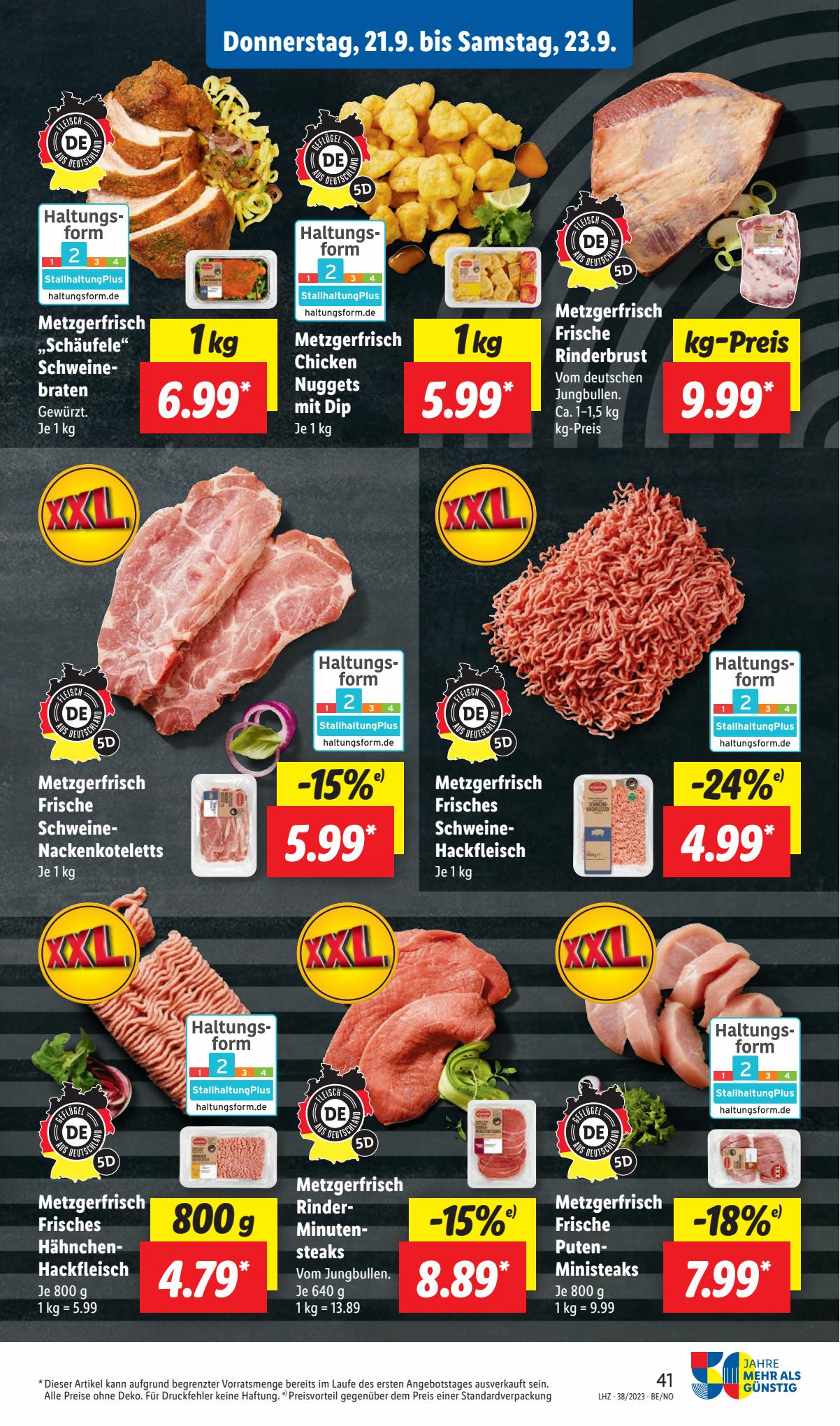Lidl Prospekt Plus 18 – 23 September 2023 Seite 57