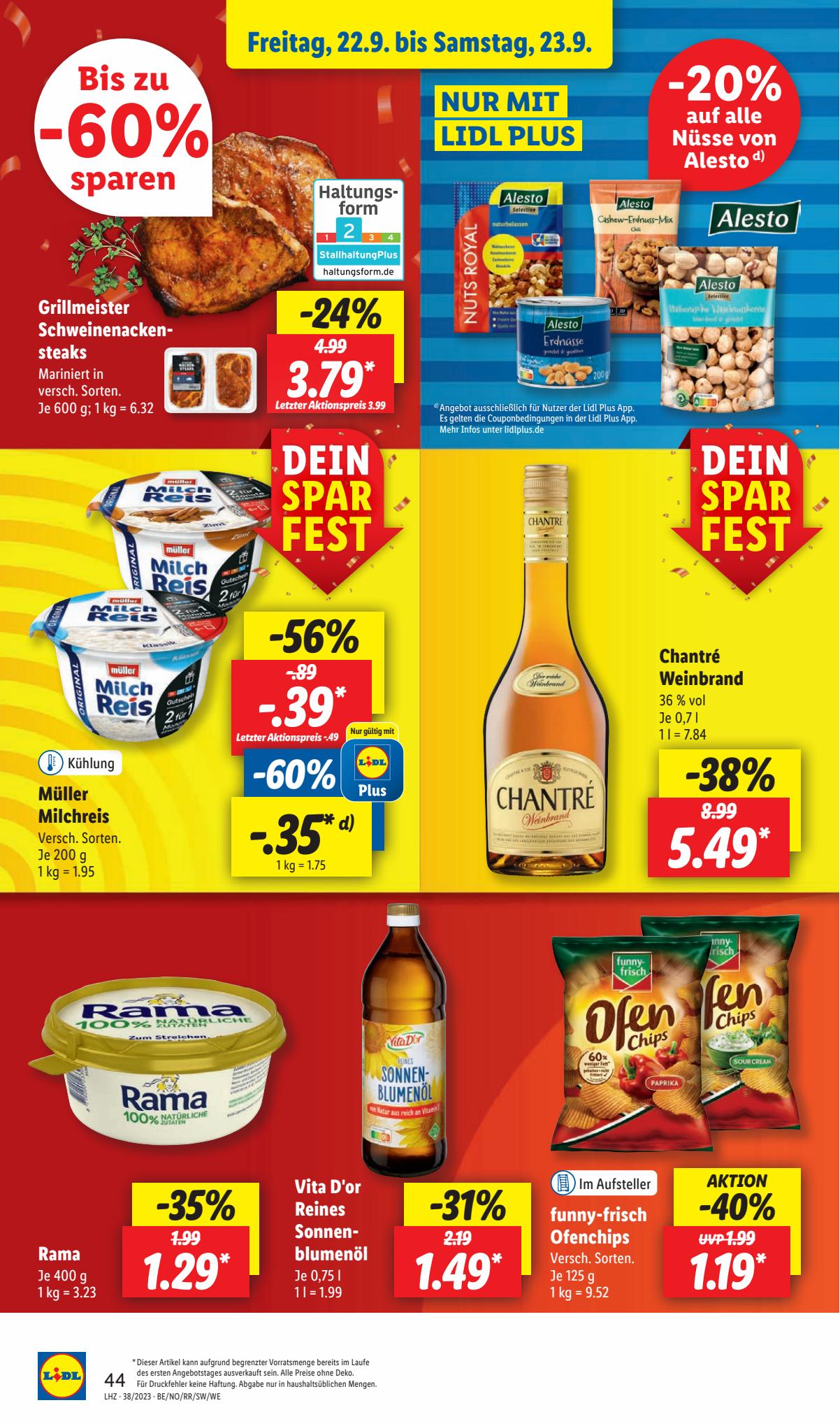 Lidl Prospekt Plus 18 – 23 September 2023 Seite 60