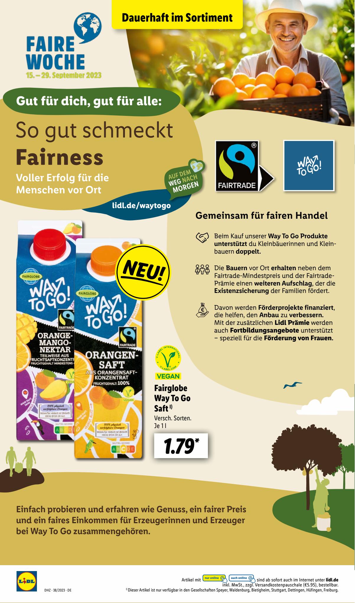 Lidl Prospekt Plus 18 – 23 September 2023 Seite 62