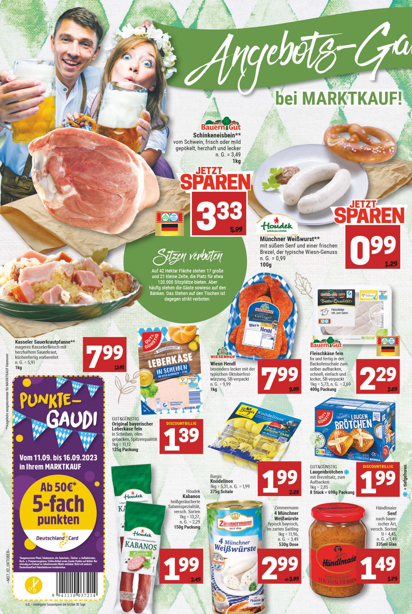 Marktkauf Prospekt 10 – 13 September 2023 Seite 2