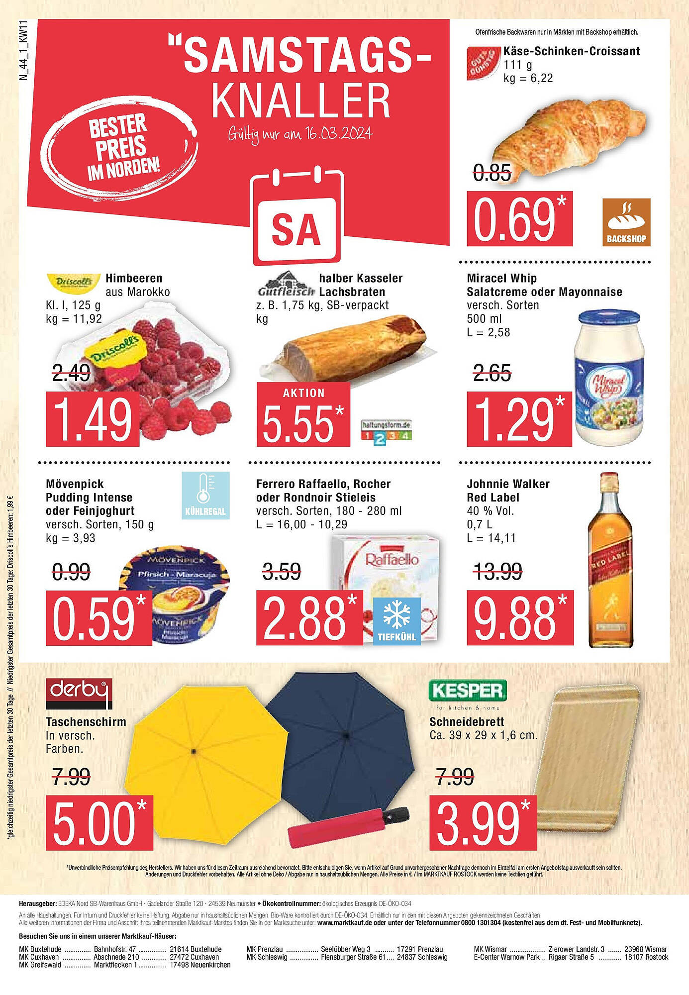 Marktkauf Prospekt 11 – 16 Marsch 2024 Seite 44