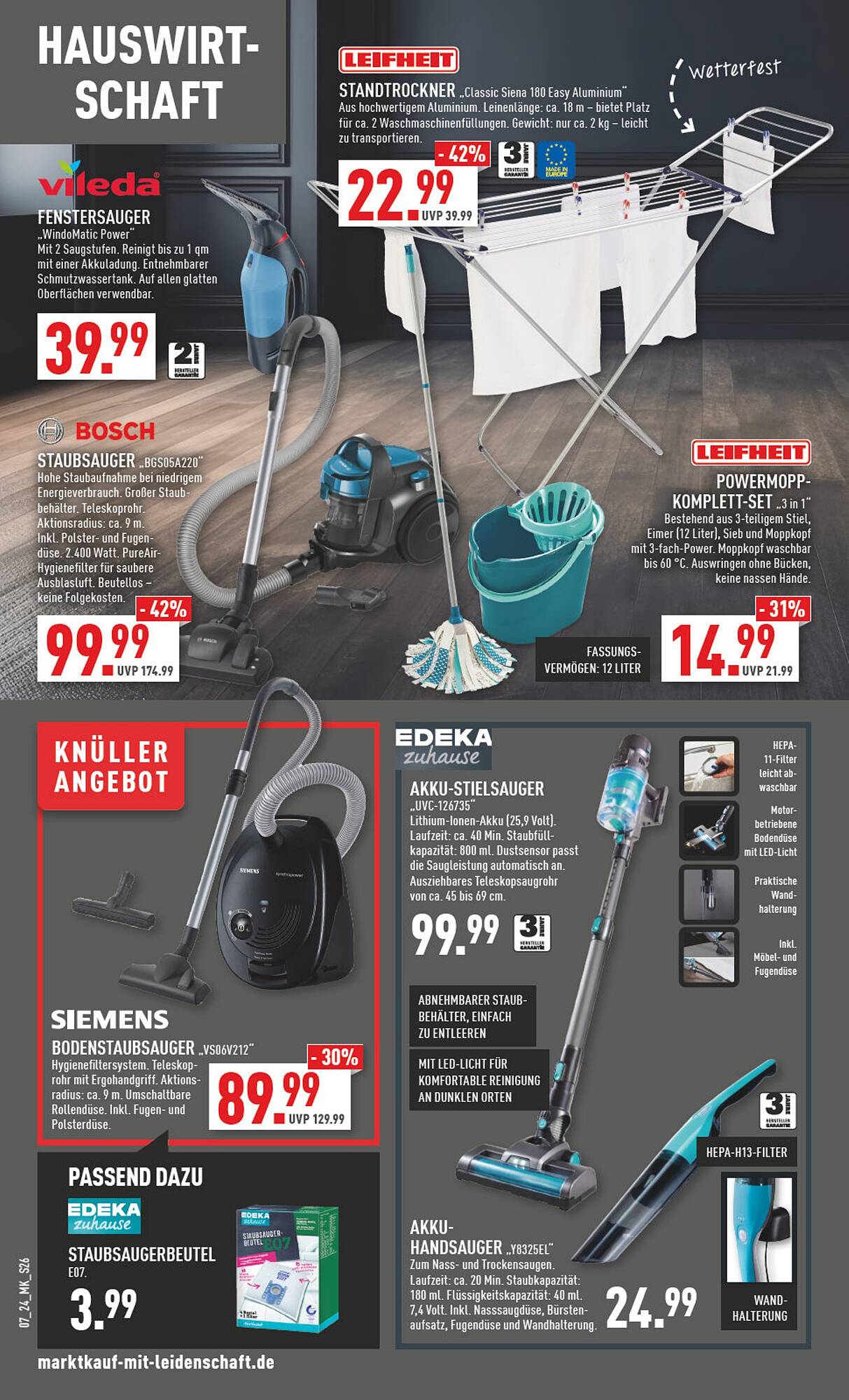 Marktkauf Prospekt 12 – 17 Februar 2024 Seite 26