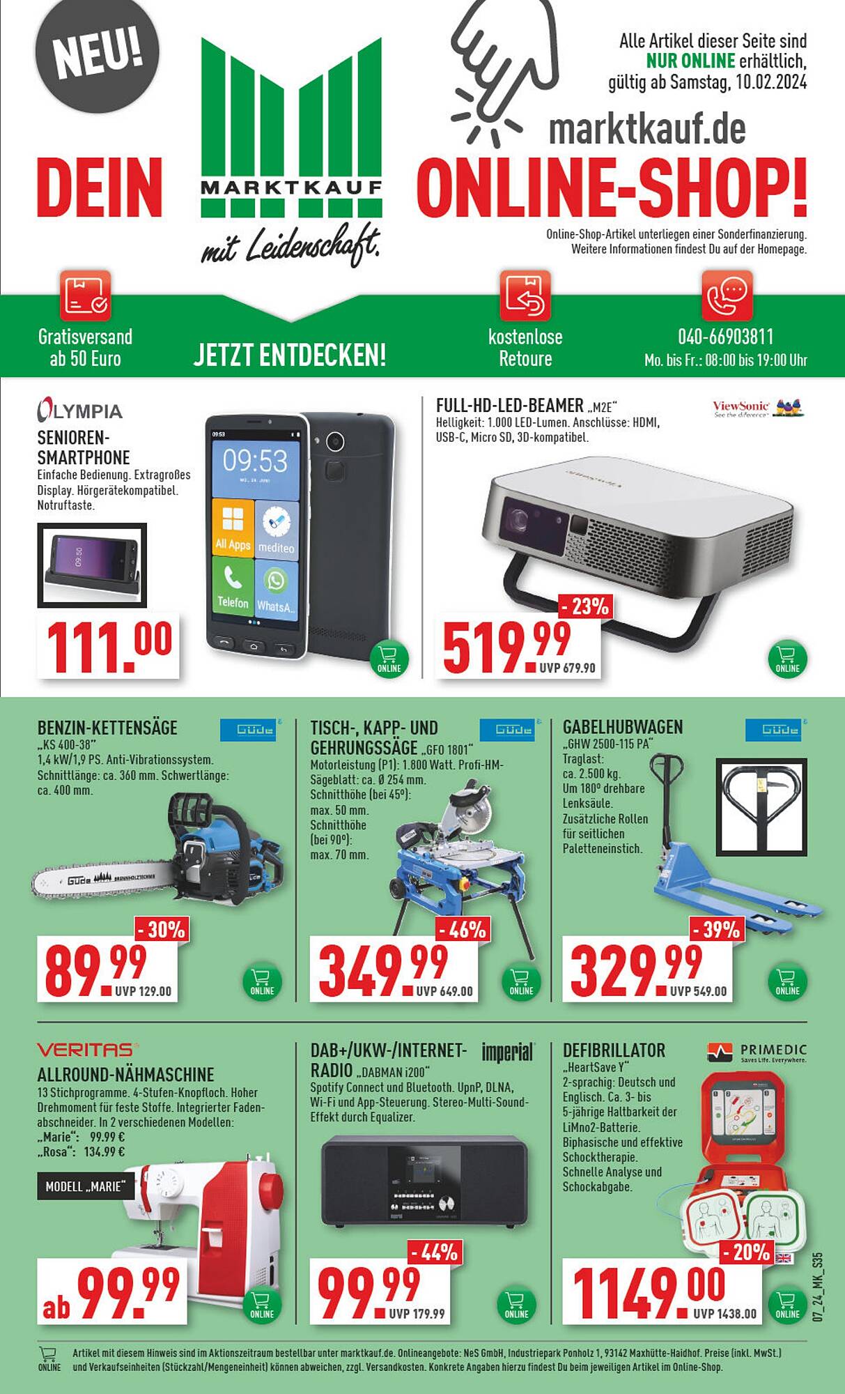 Marktkauf Prospekt 12 – 17 Februar 2024 Seite 35