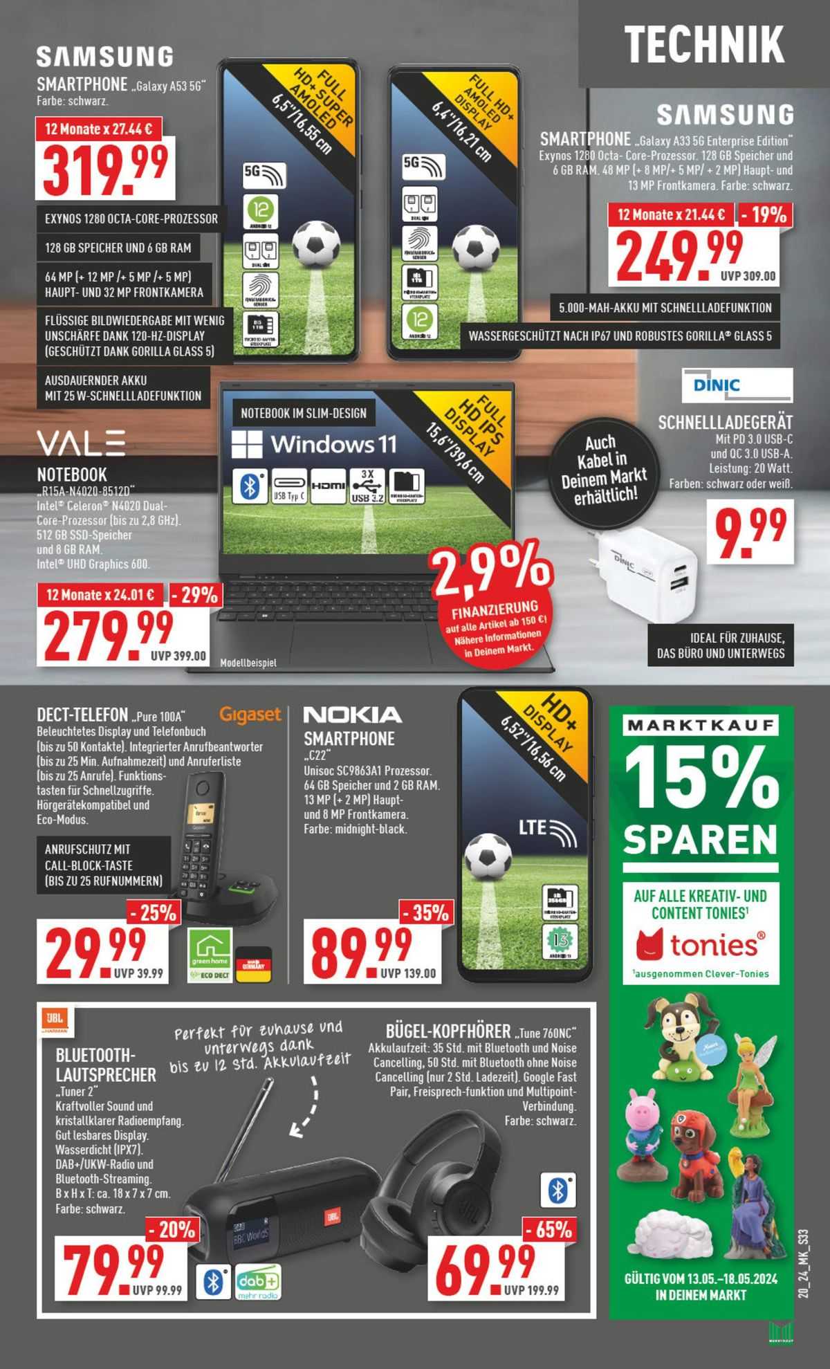 Marktkauf Prospekt 13 – 18 Mai 2024 Seite 33