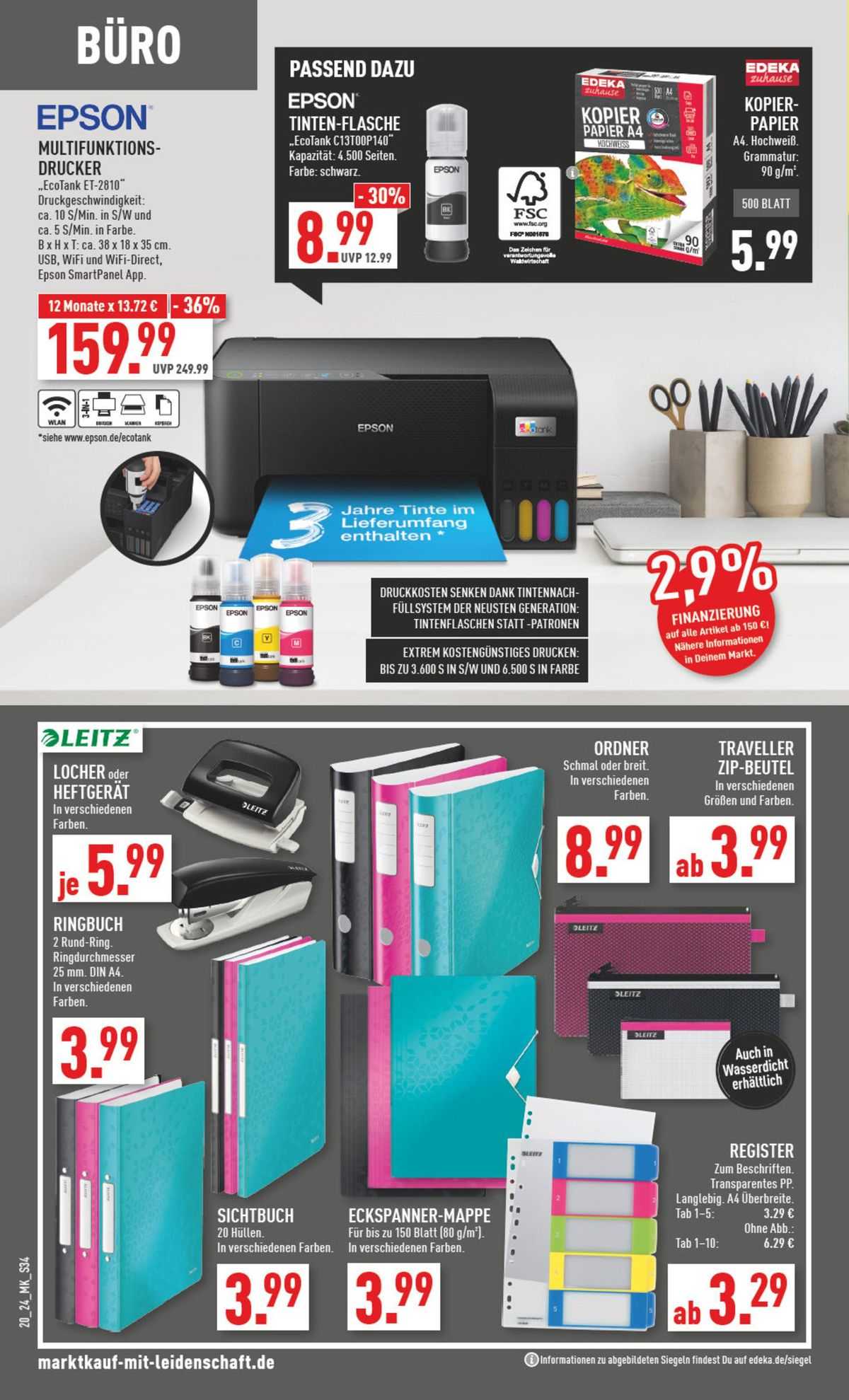 Marktkauf Prospekt 13 – 18 Mai 2024 Seite 34