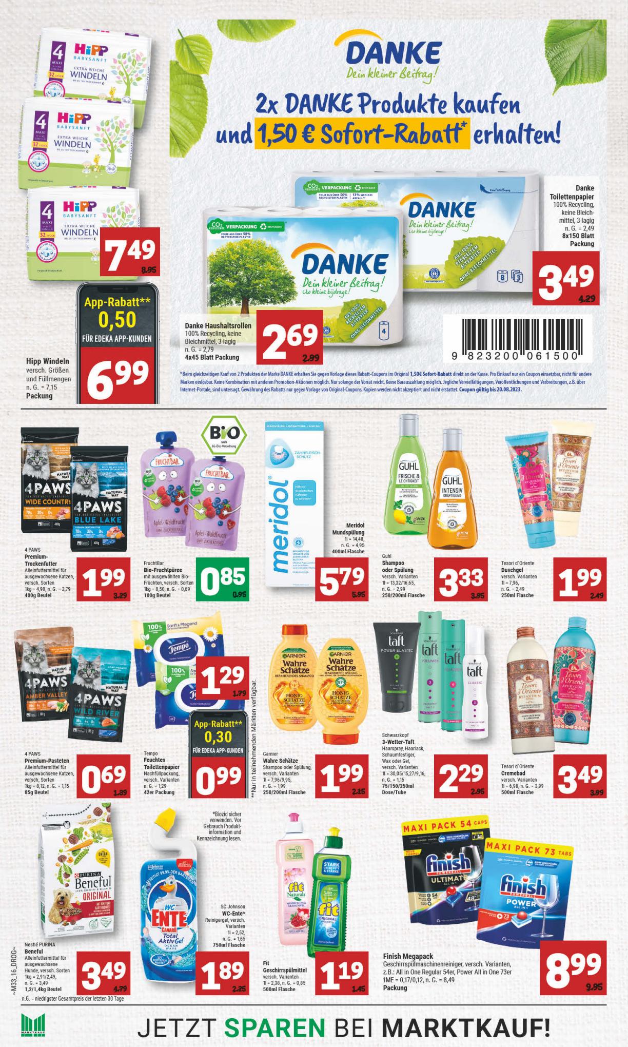 Marktkauf Prospekt 13 – 19 August 2023 Seite 16