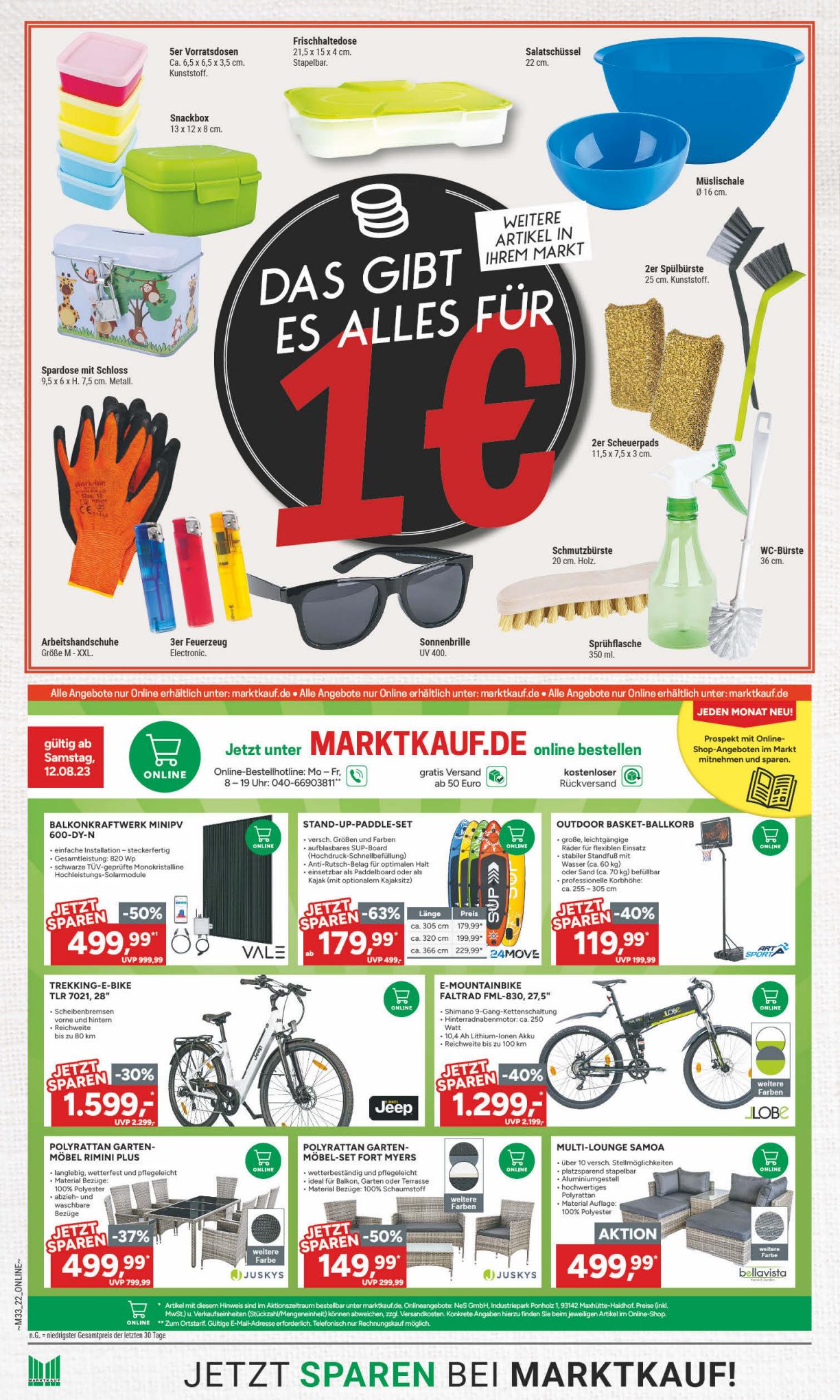 Marktkauf Prospekt 13 – 19 August 2023 Seite 22