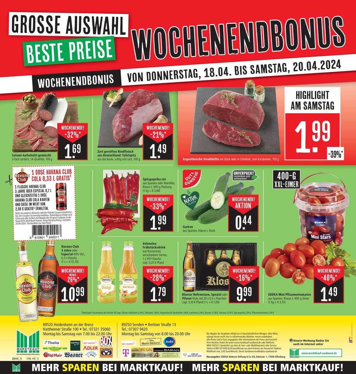 Marktkauf Prospekt 15 – 20 April 2024 Seite 32