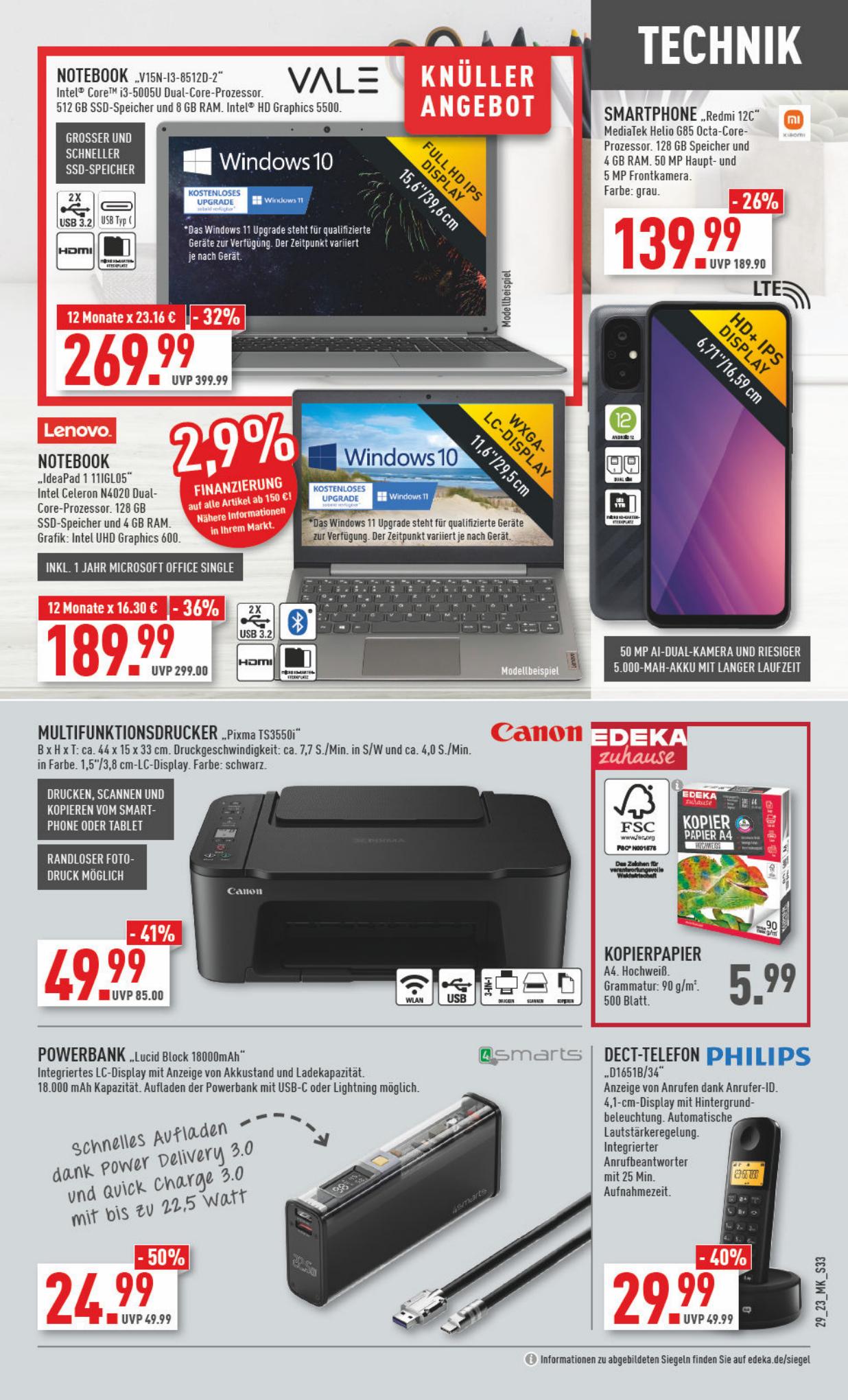 Marktkauf Prospekt 16 – 19 Juli 2023 Seite 33