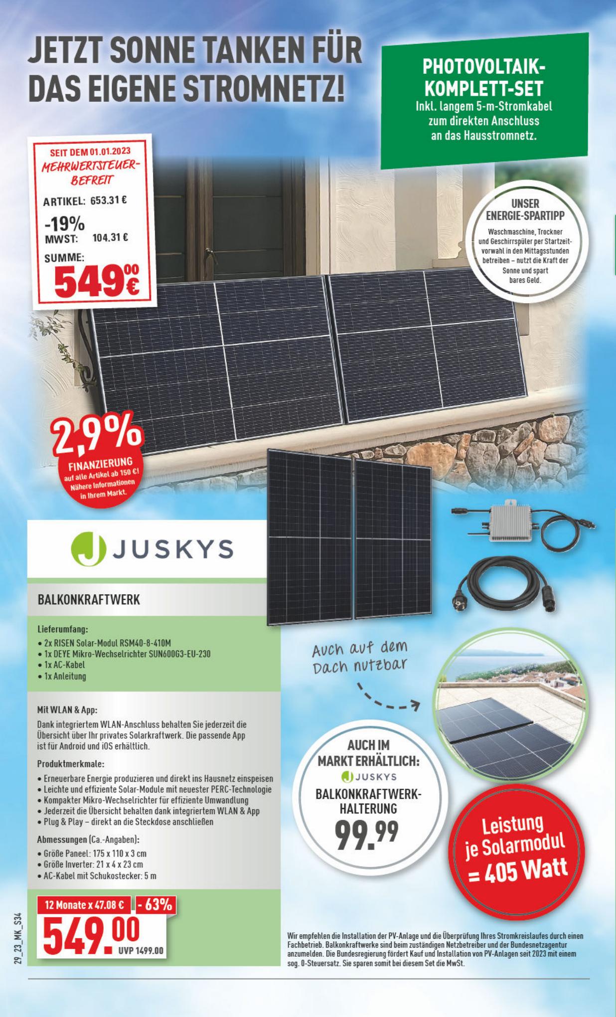 Marktkauf Prospekt 16 – 19 Juli 2023 Seite 34