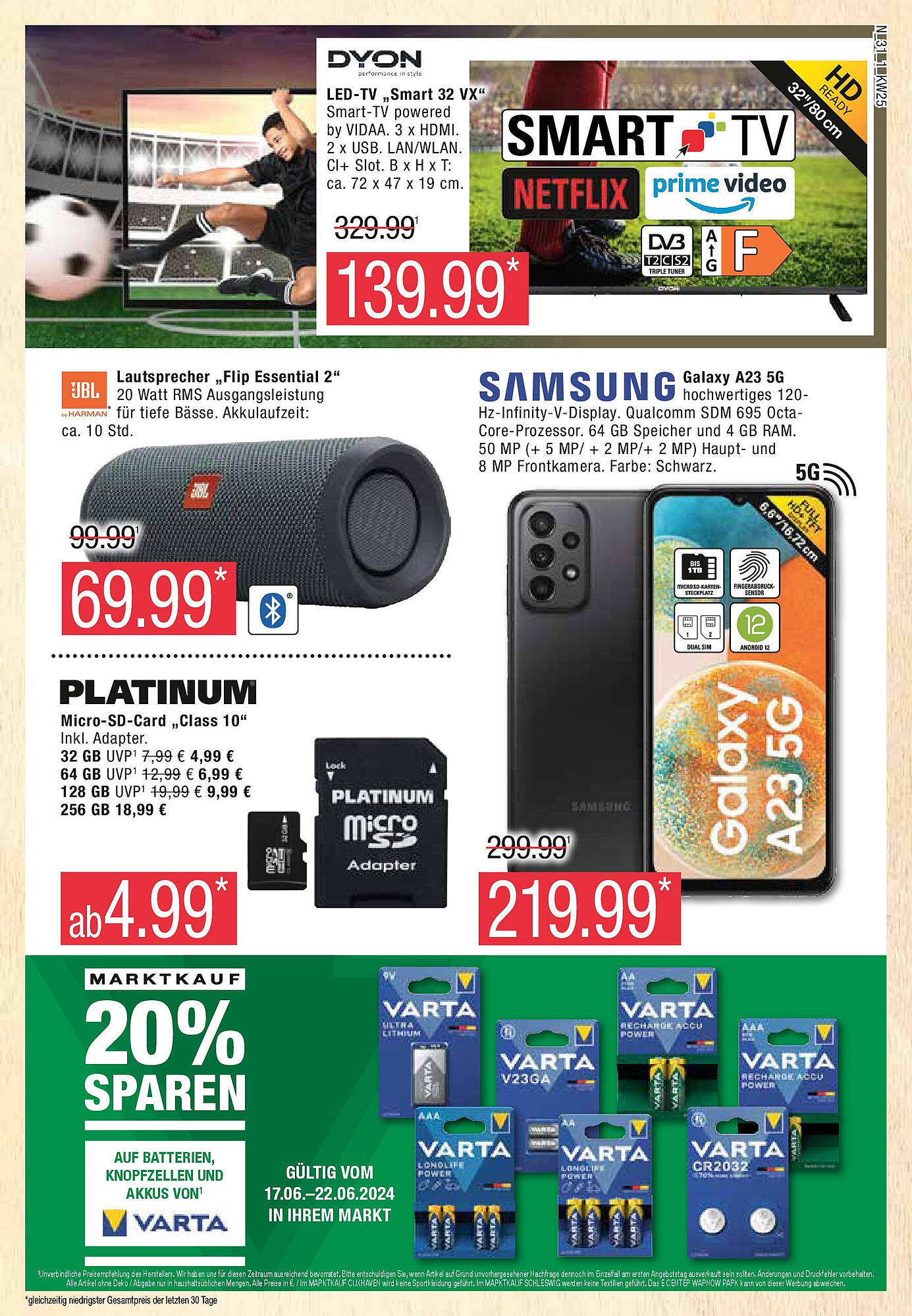 Marktkauf Prospekt 17 – 22 Juni 2024 Seite 31