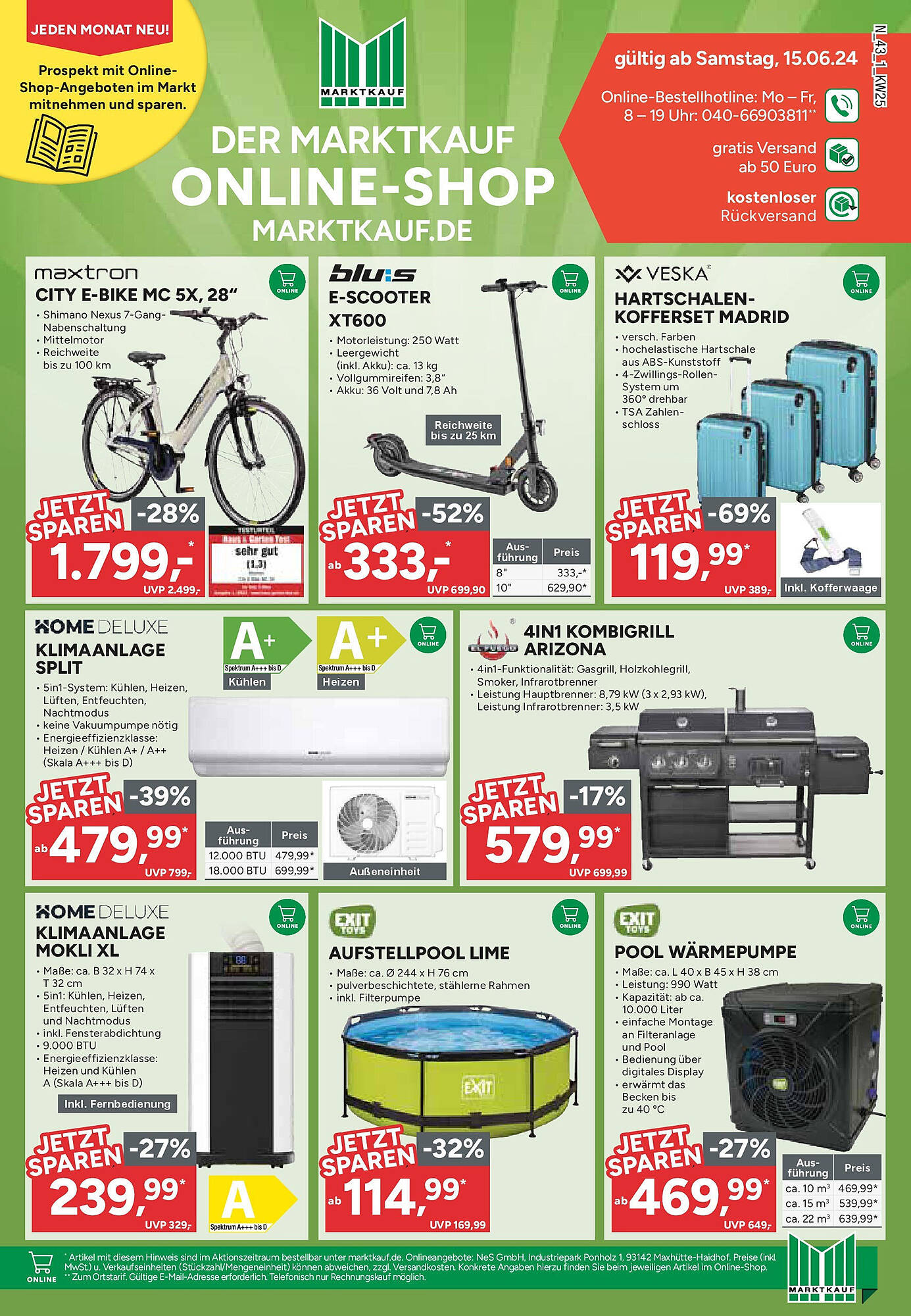 Marktkauf Prospekt 17 – 22 Juni 2024 Seite 43