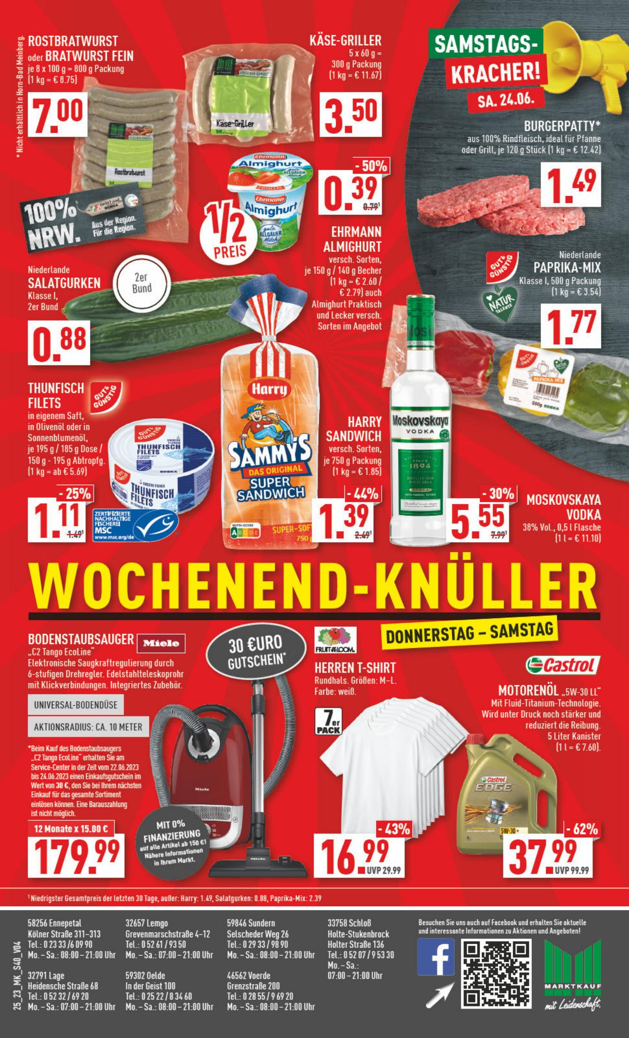 Marktkauf Prospekt 19 – 24 Juni 2023 Seite 38