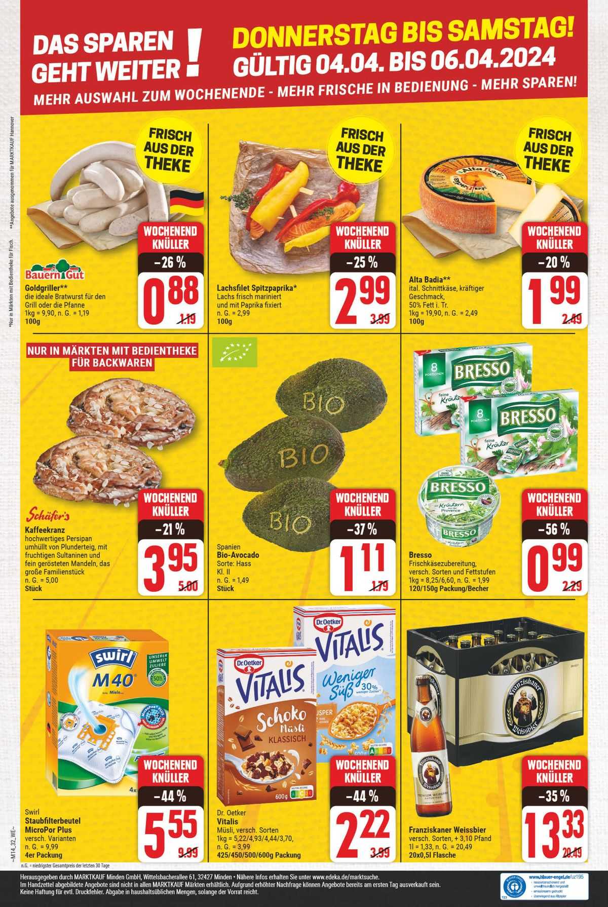Marktkauf Prospekt 2 – 6 April 2024 Seite 32