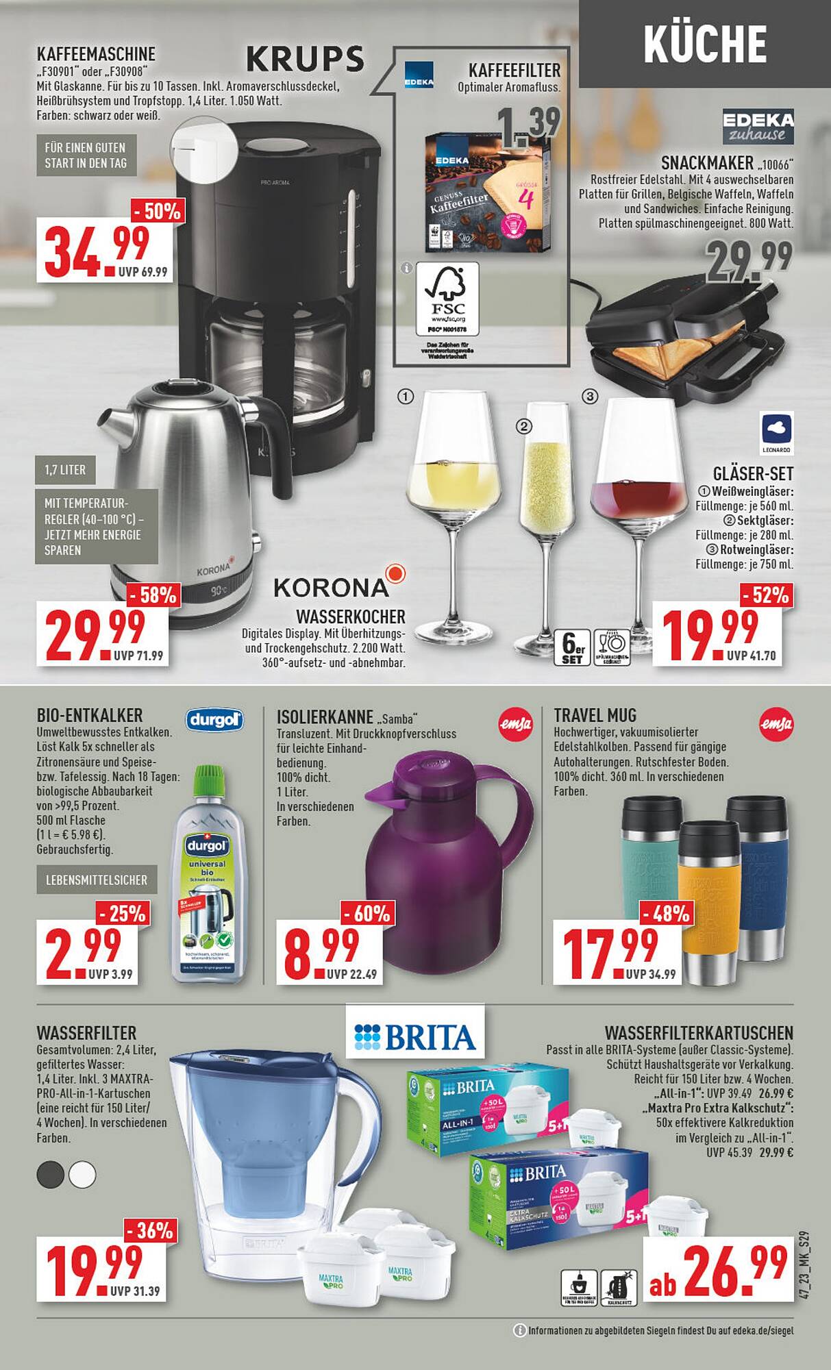 Marktkauf Prospekt 20 – 25 November 2023 Seite 29