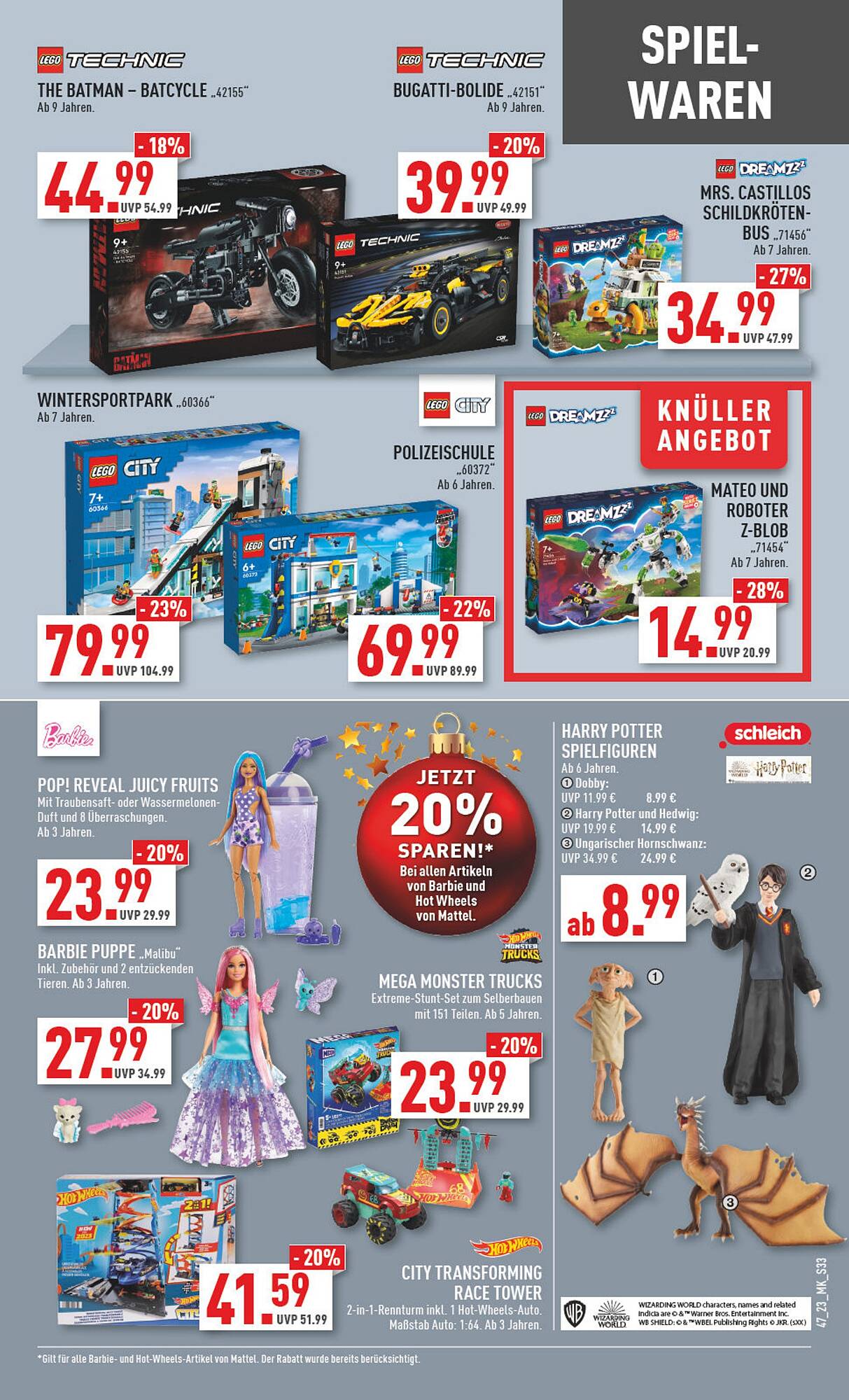 Marktkauf Prospekt 20 – 25 November 2023 Seite 33