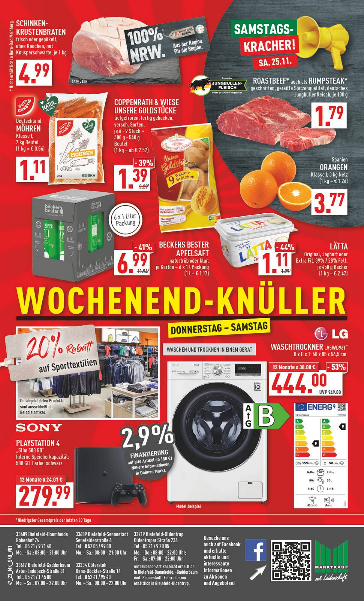 Marktkauf Prospekt 20 – 25 November 2023 Seite 40