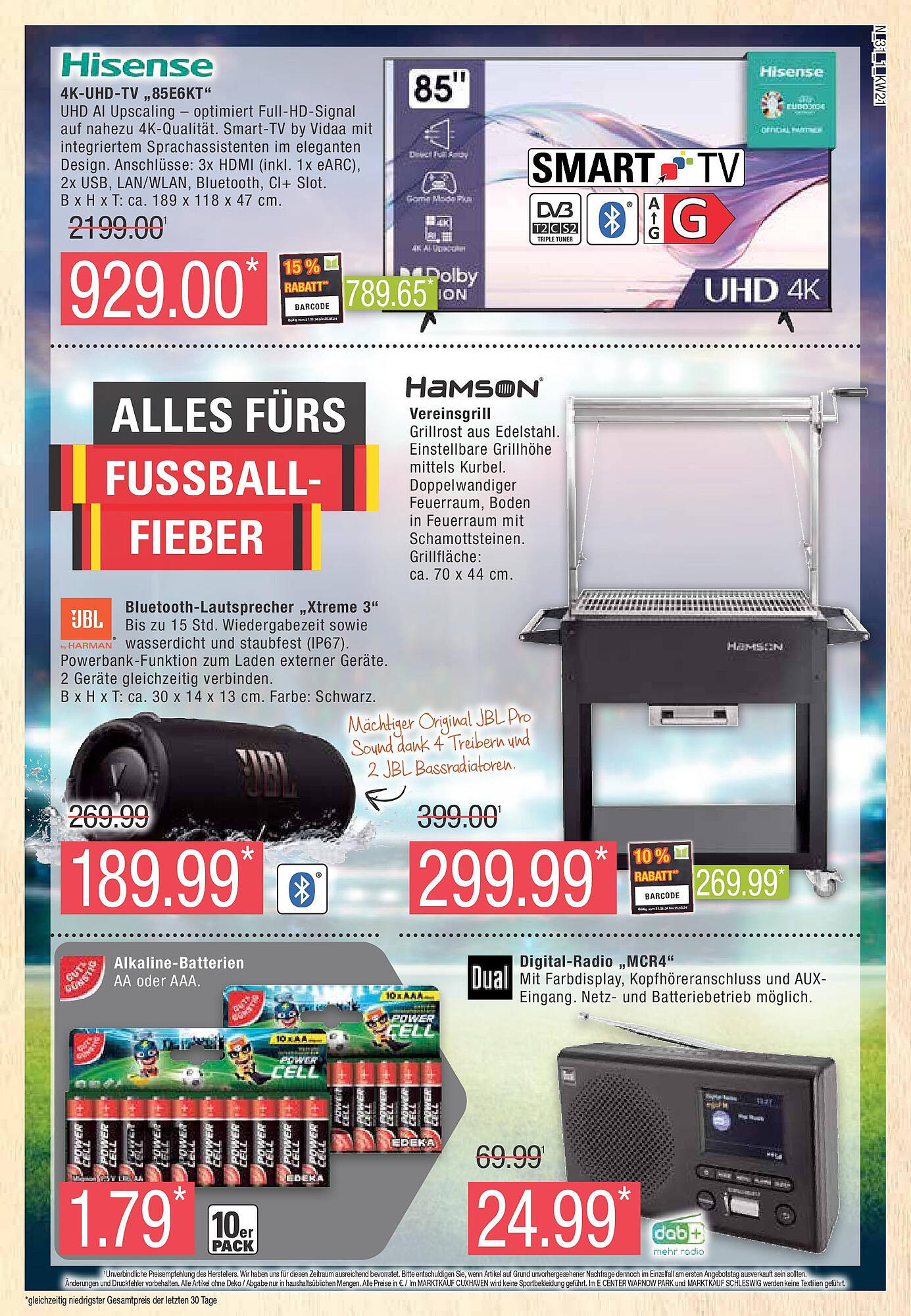 Marktkauf Prospekt 21 – 25 Mai 2024 Seite 31