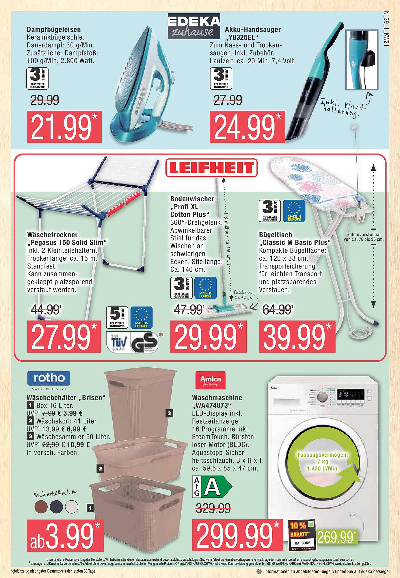 Marktkauf Prospekt 21 – 25 Mai 2024 Seite 39