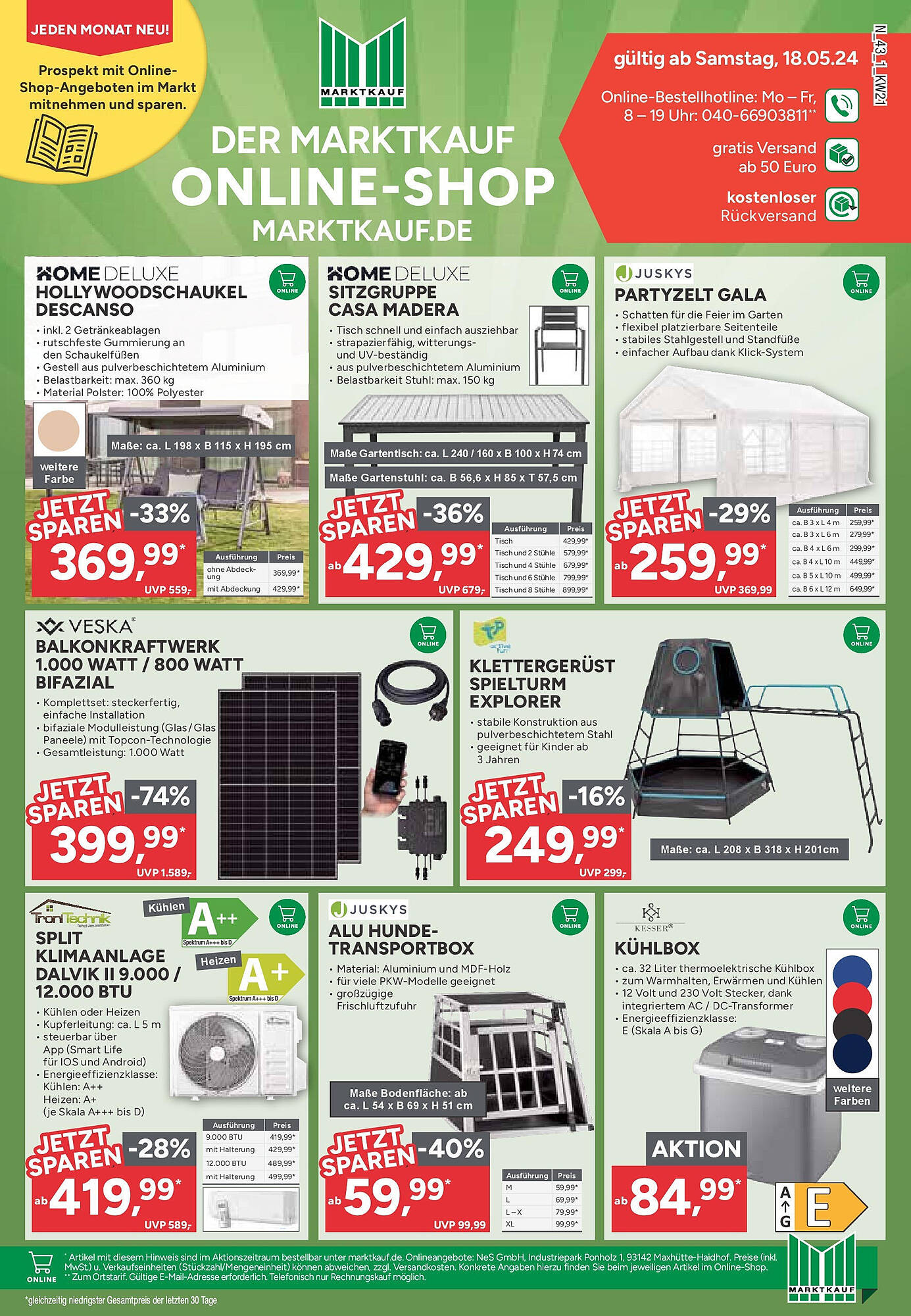 Marktkauf Prospekt 21 – 25 Mai 2024 Seite 43