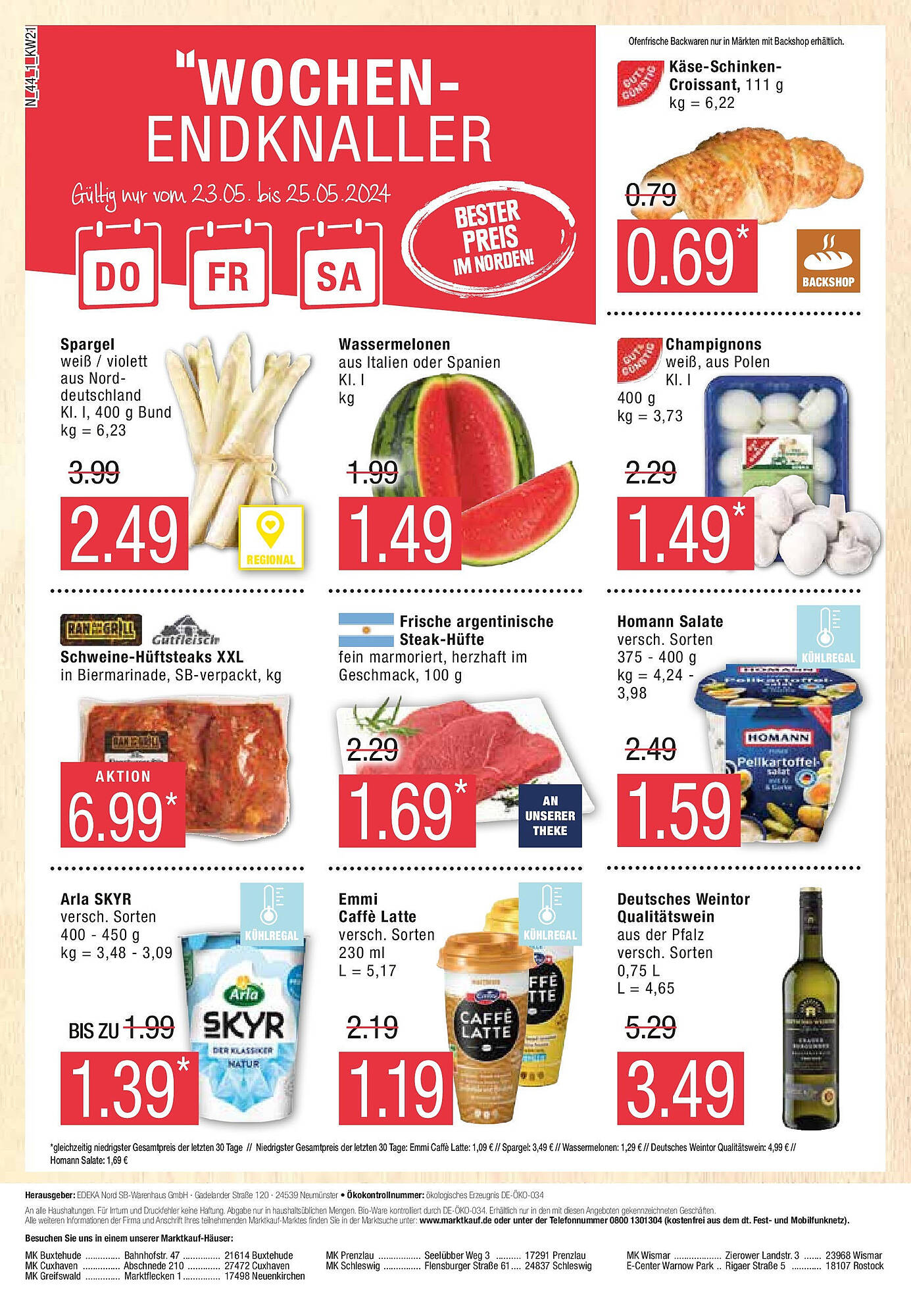 Marktkauf Prospekt 21 – 25 Mai 2024 Seite 44