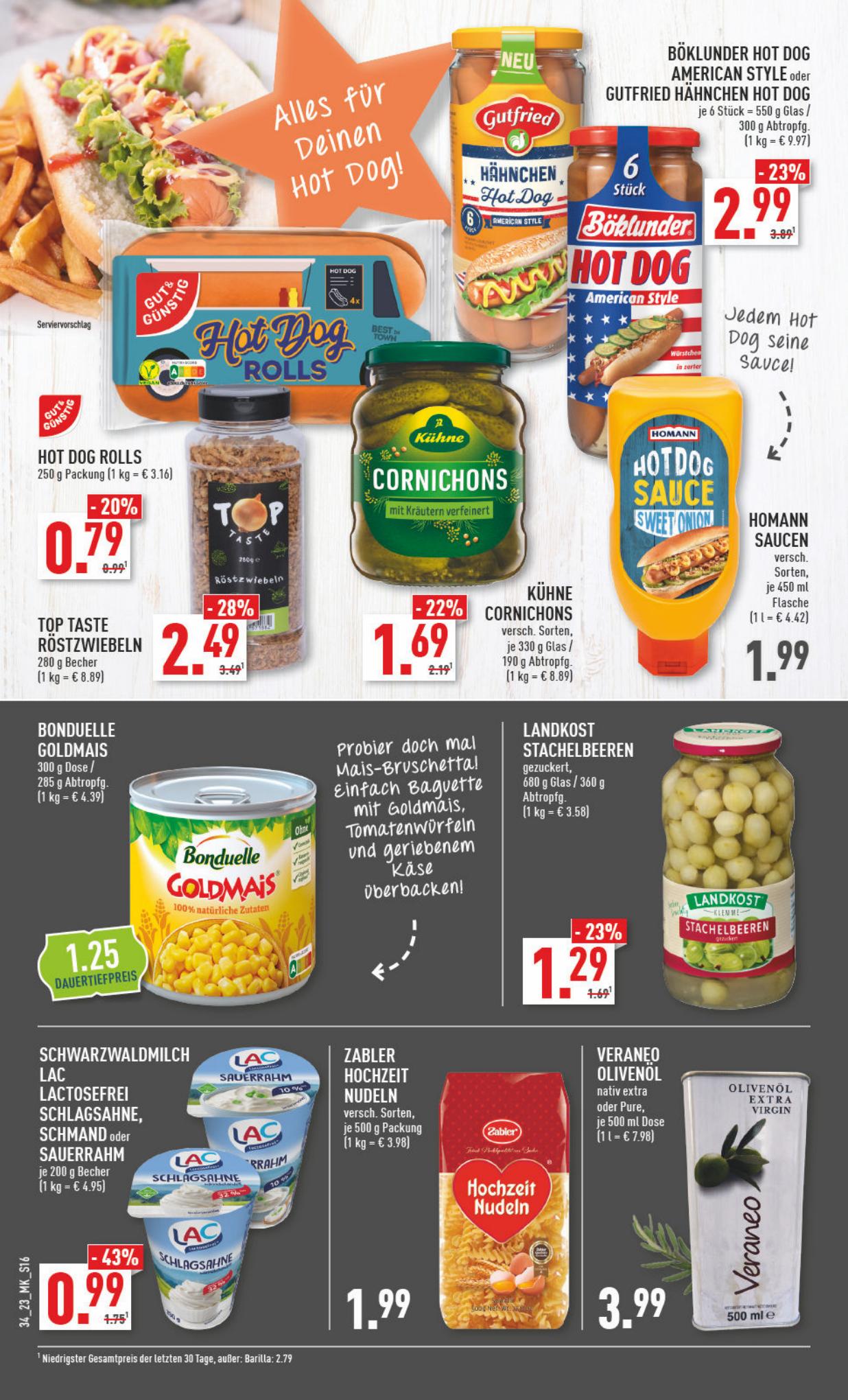 Marktkauf Prospekt 21 – 26 August 2023 Seite 16