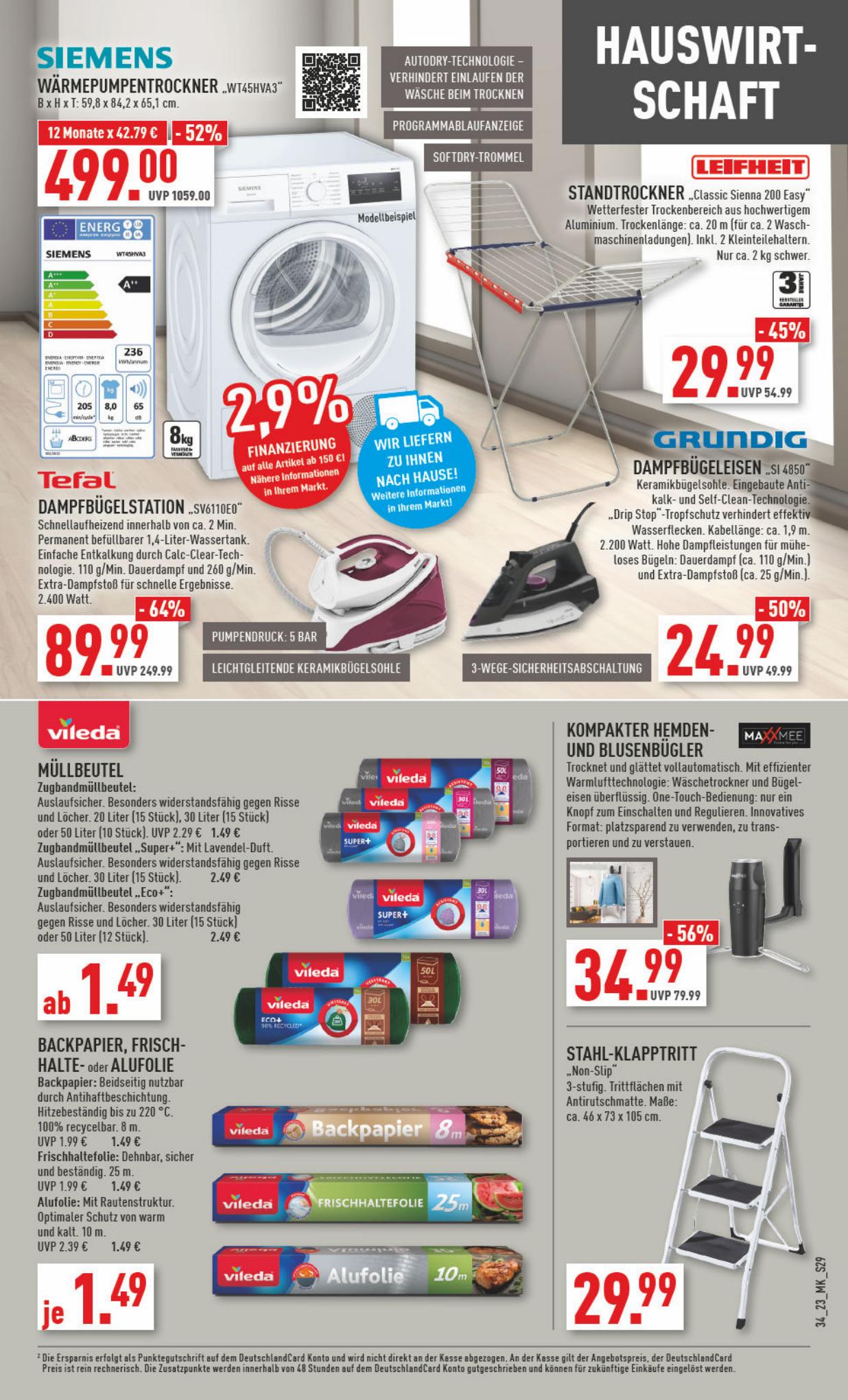 Marktkauf Prospekt 21 – 26 August 2023 Seite 29