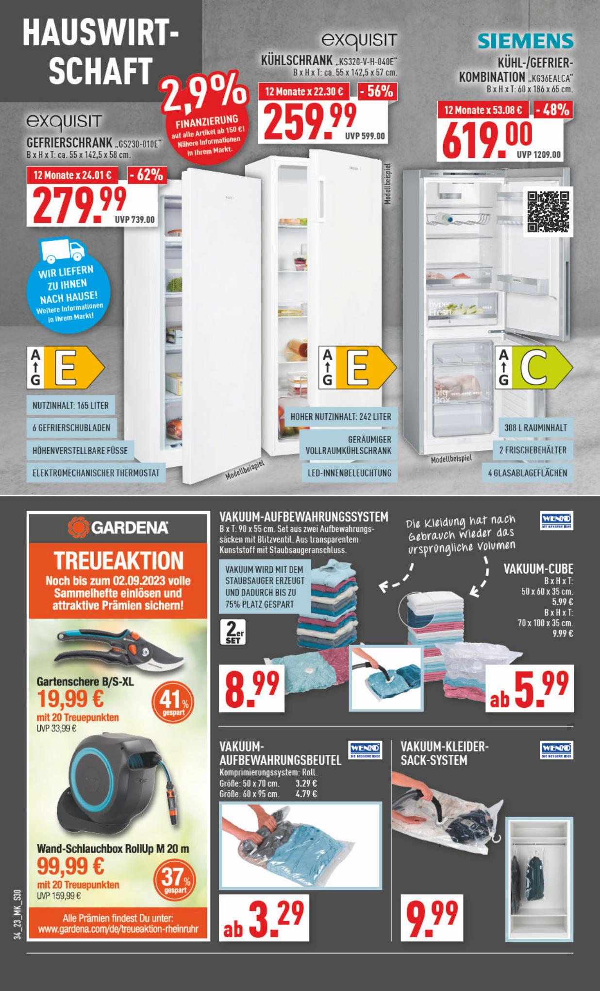 Marktkauf Prospekt 21 – 26 August 2023 Seite 30
