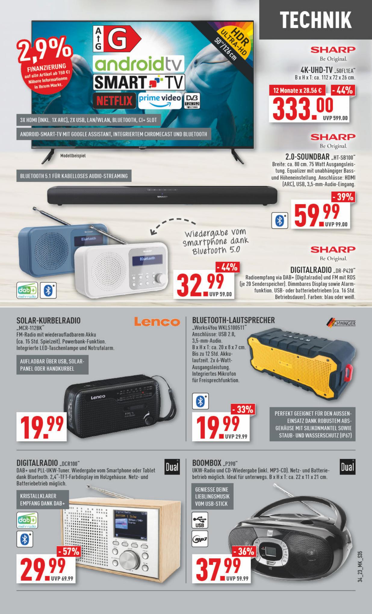 Marktkauf Prospekt 21 – 26 August 2023 Seite 35