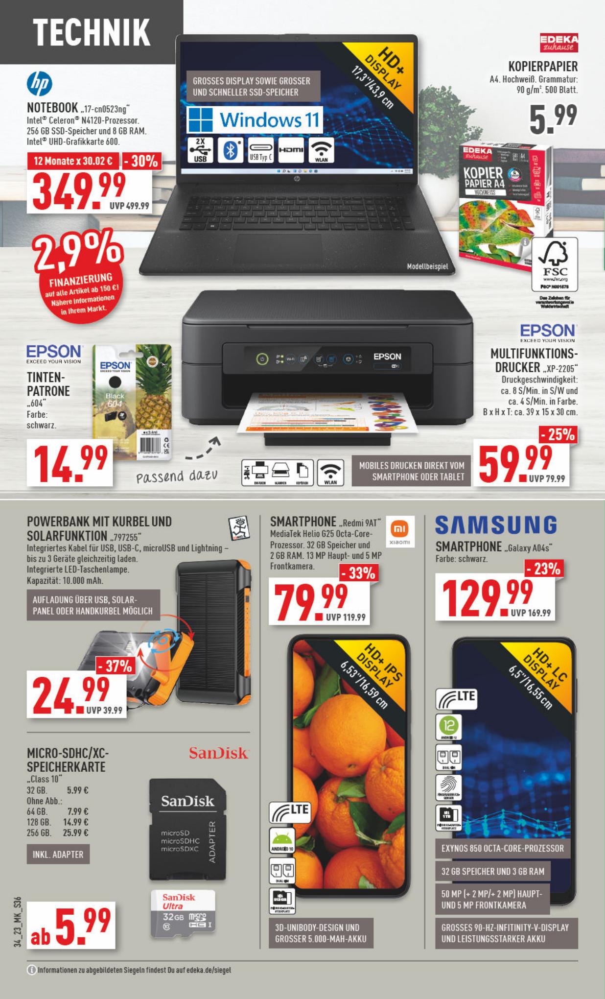 Marktkauf Prospekt 21 – 26 August 2023 Seite 36