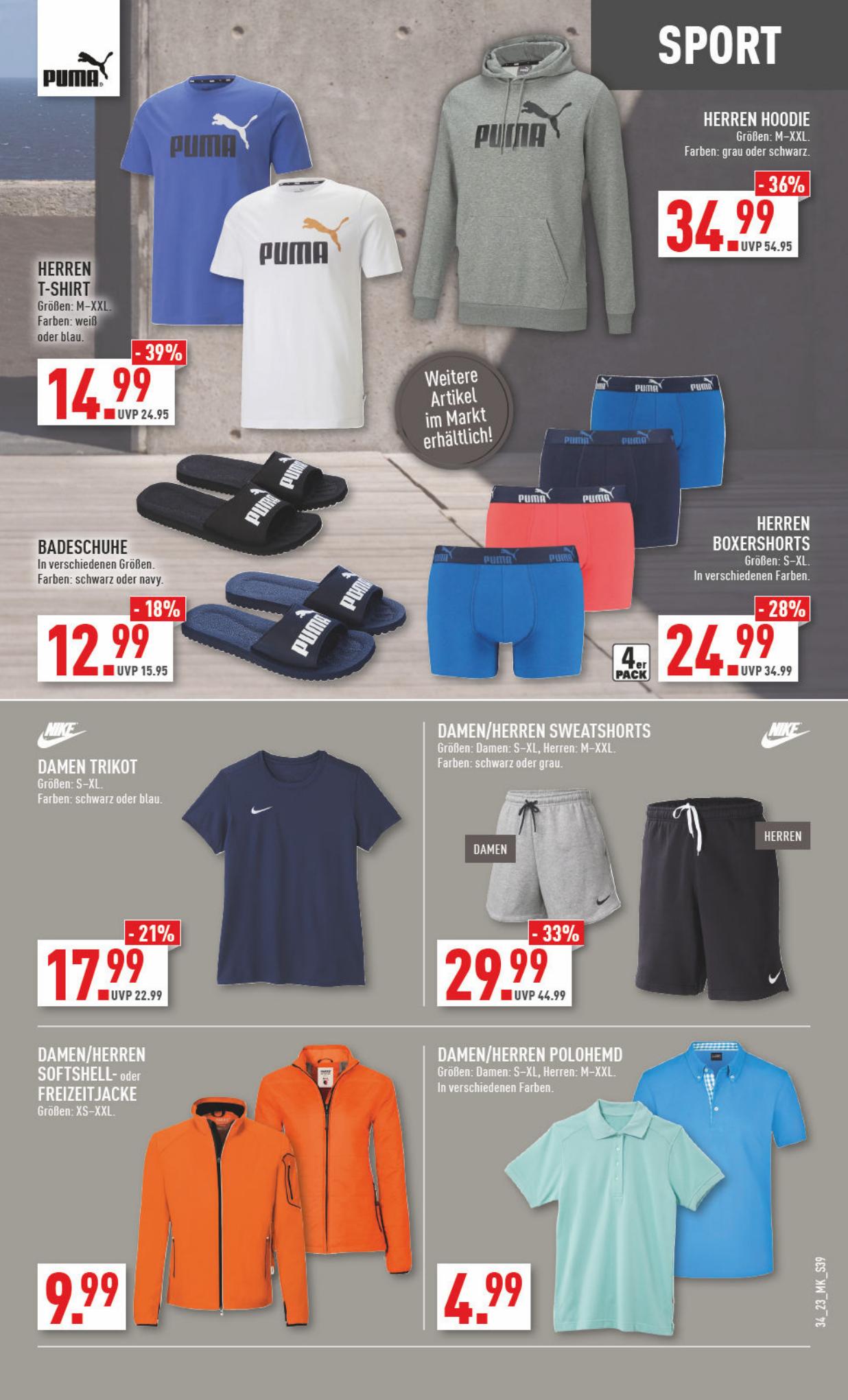 Marktkauf Prospekt 21 – 26 August 2023 Seite 39