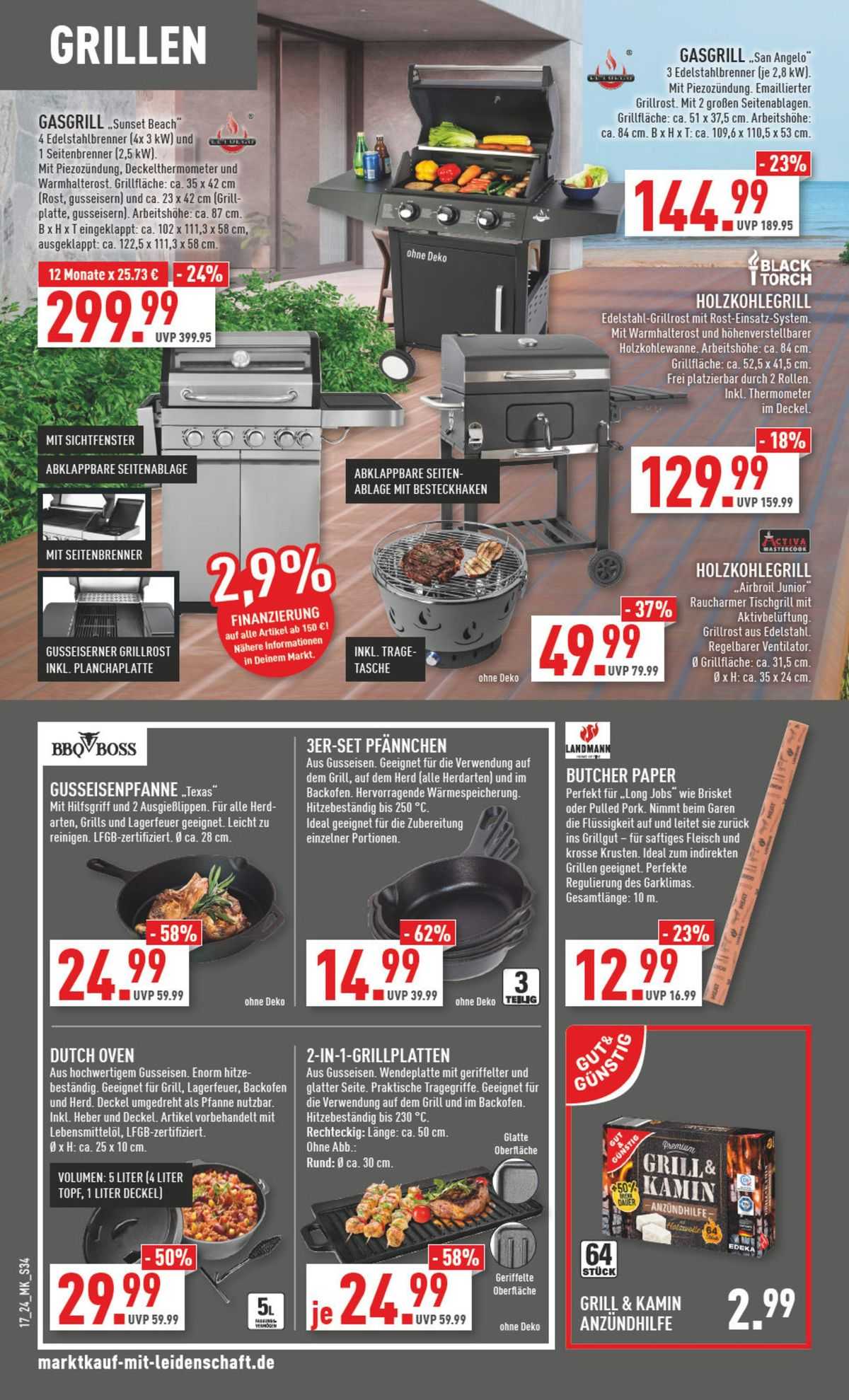 Marktkauf Prospekt 22 – 27 April 2024 Seite 34