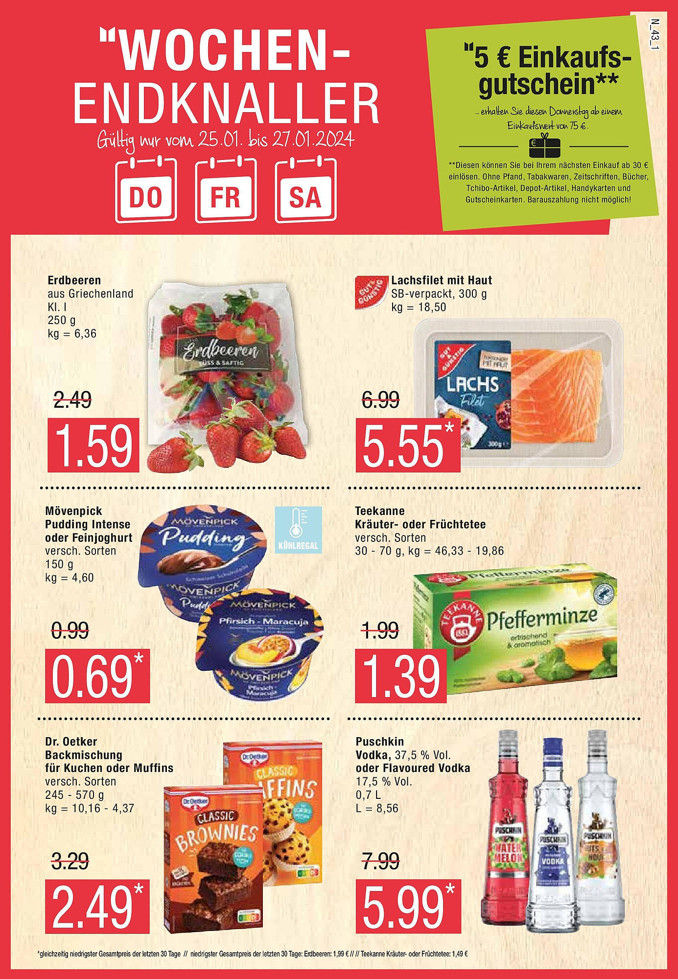 Marktkauf Prospekt 22 – 27 Januar 2024 Seite 43