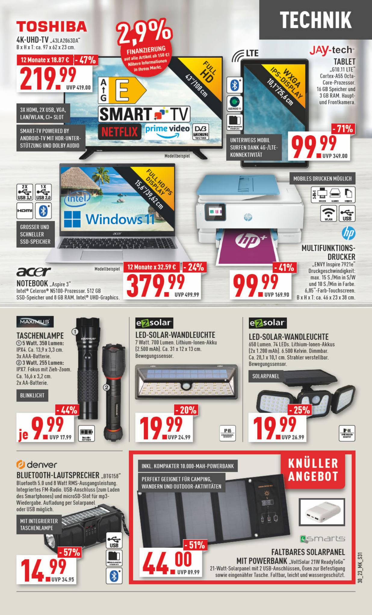 Marktkauf Prospekt 23 – 26 Juli 2023 Seite 31