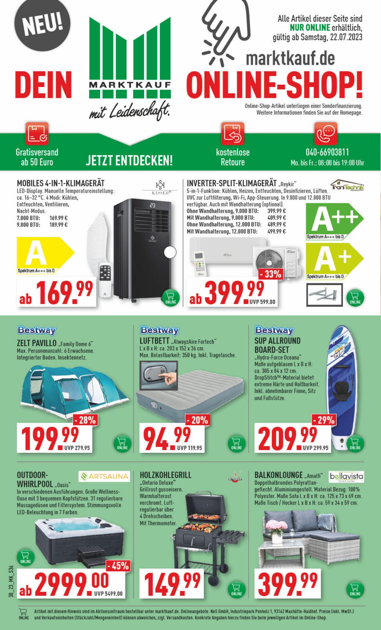 Marktkauf Prospekt 23 – 26 Juli 2023 Seite 36