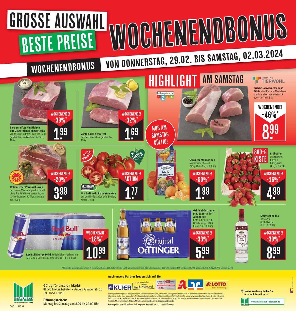 Marktkauf Prospekt 26 Feb – 2 Mar 2024 Seite 38