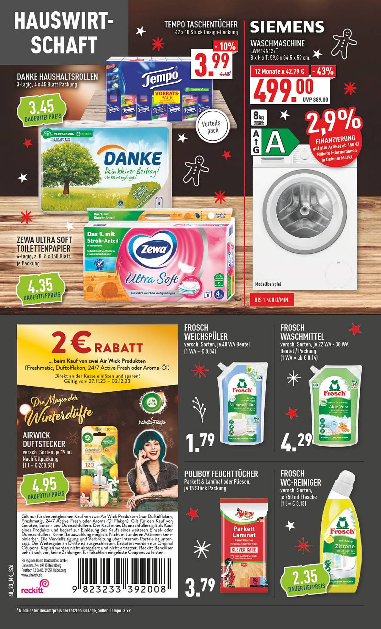 Marktkauf Prospekt 27 Nov – 2 Dez 2023 Seite 26