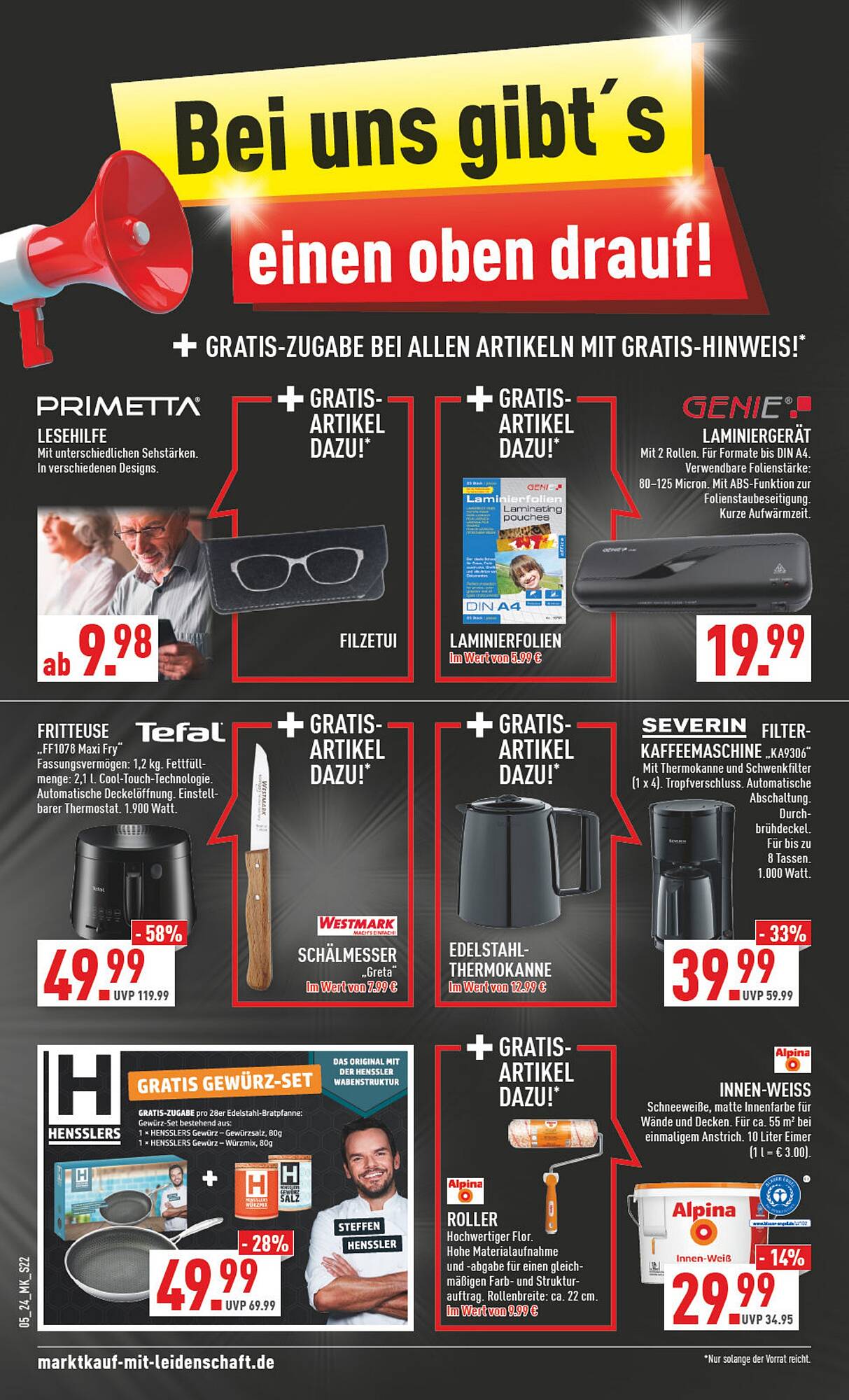 Marktkauf Prospekt 29 Jan – 3 Feb 2024 Seite 22