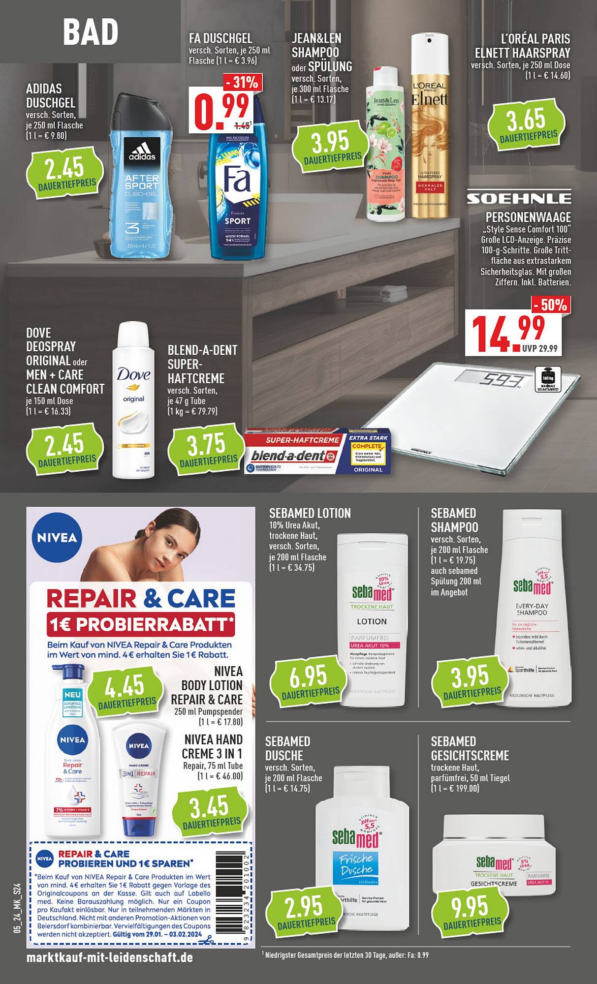 Marktkauf Prospekt 29 Jan – 3 Feb 2024 Seite 24