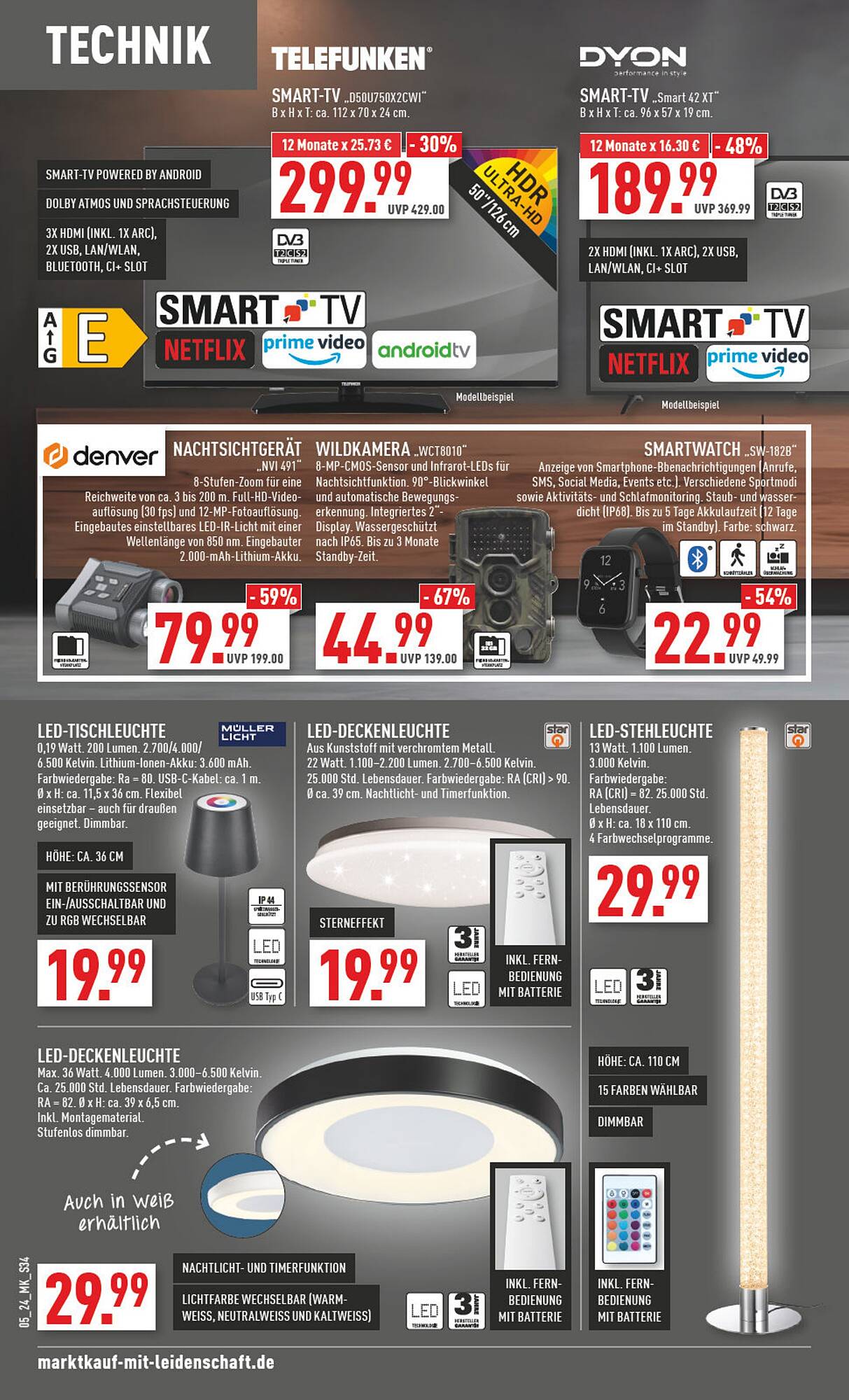 Marktkauf Prospekt 29 Jan – 3 Feb 2024 Seite 34