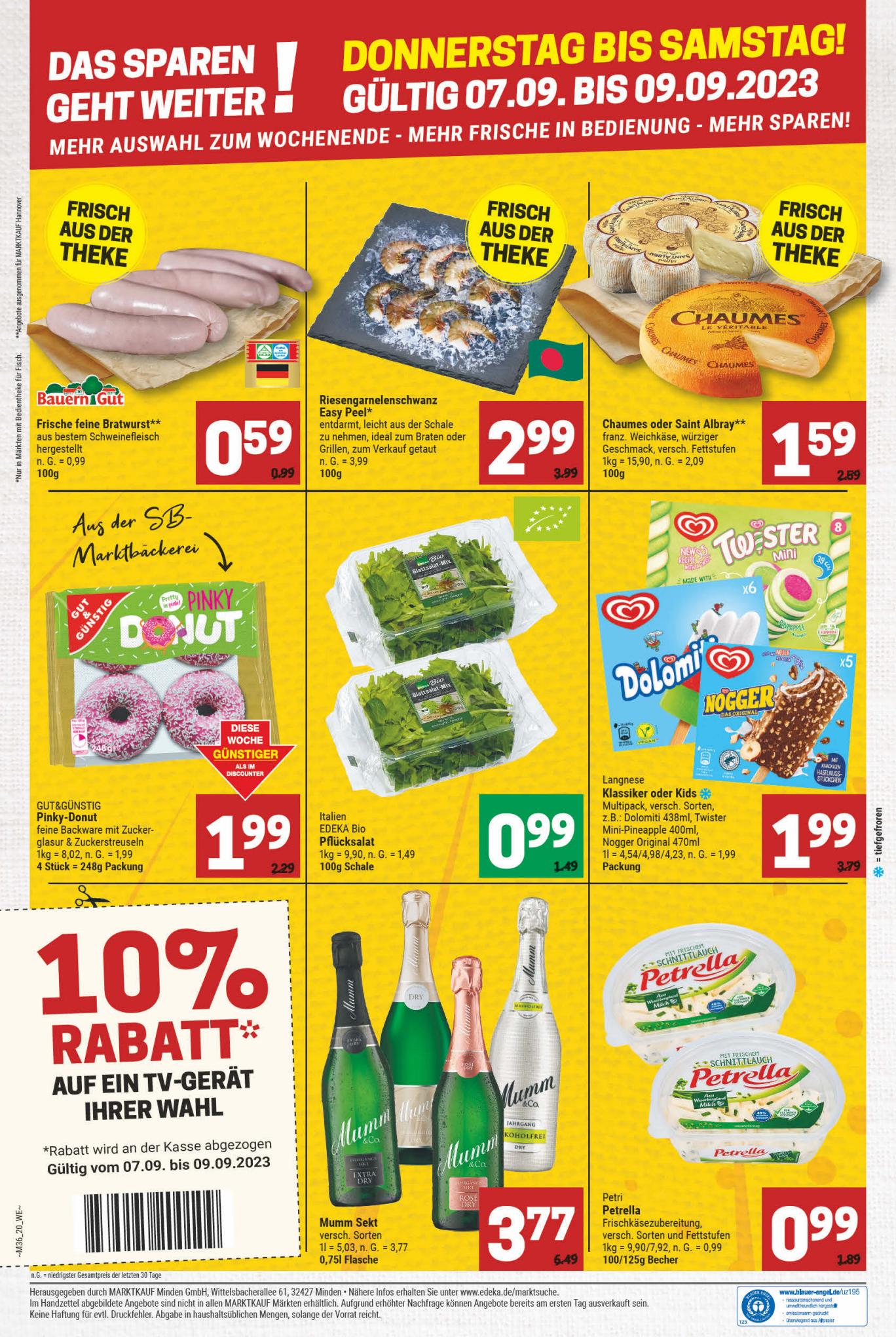 Marktkauf Prospekt 3 – 6 September 2023 Seite 20