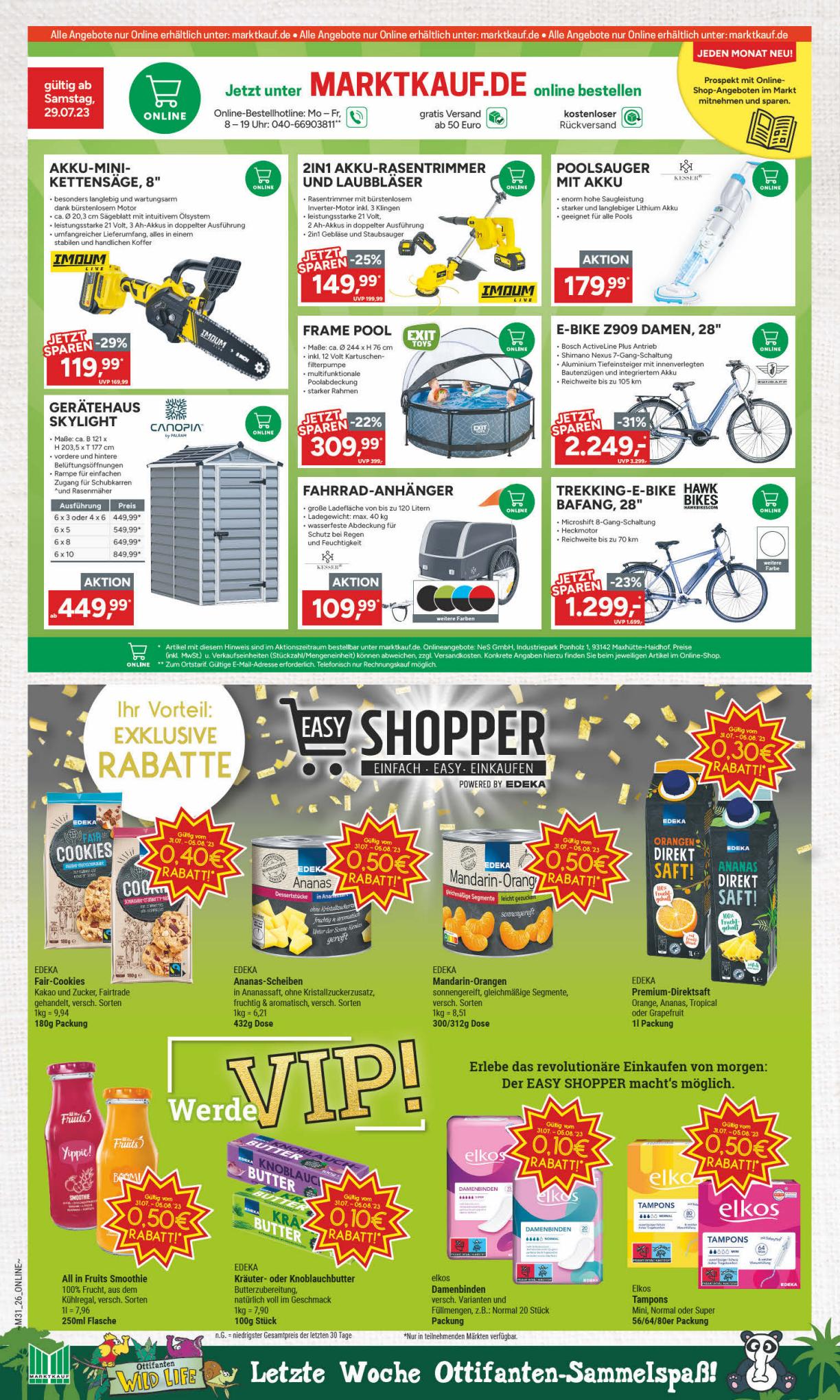 Marktkauf Prospekt 31 Juli – 5 August 2023 Seite 30