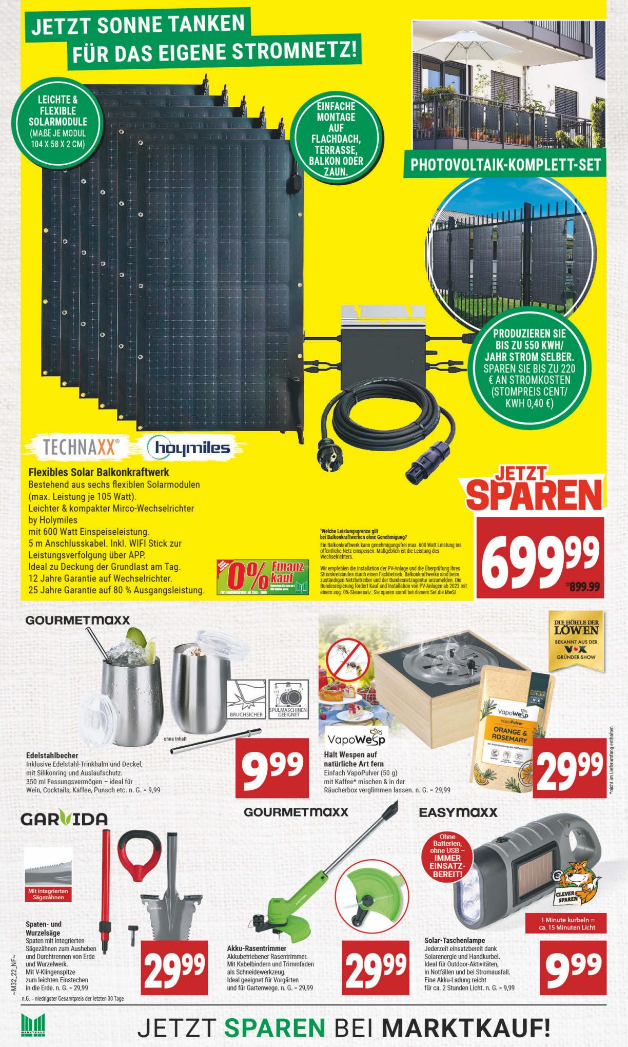 Marktkauf Prospekt 6 – 9 August 2023 Seite 22