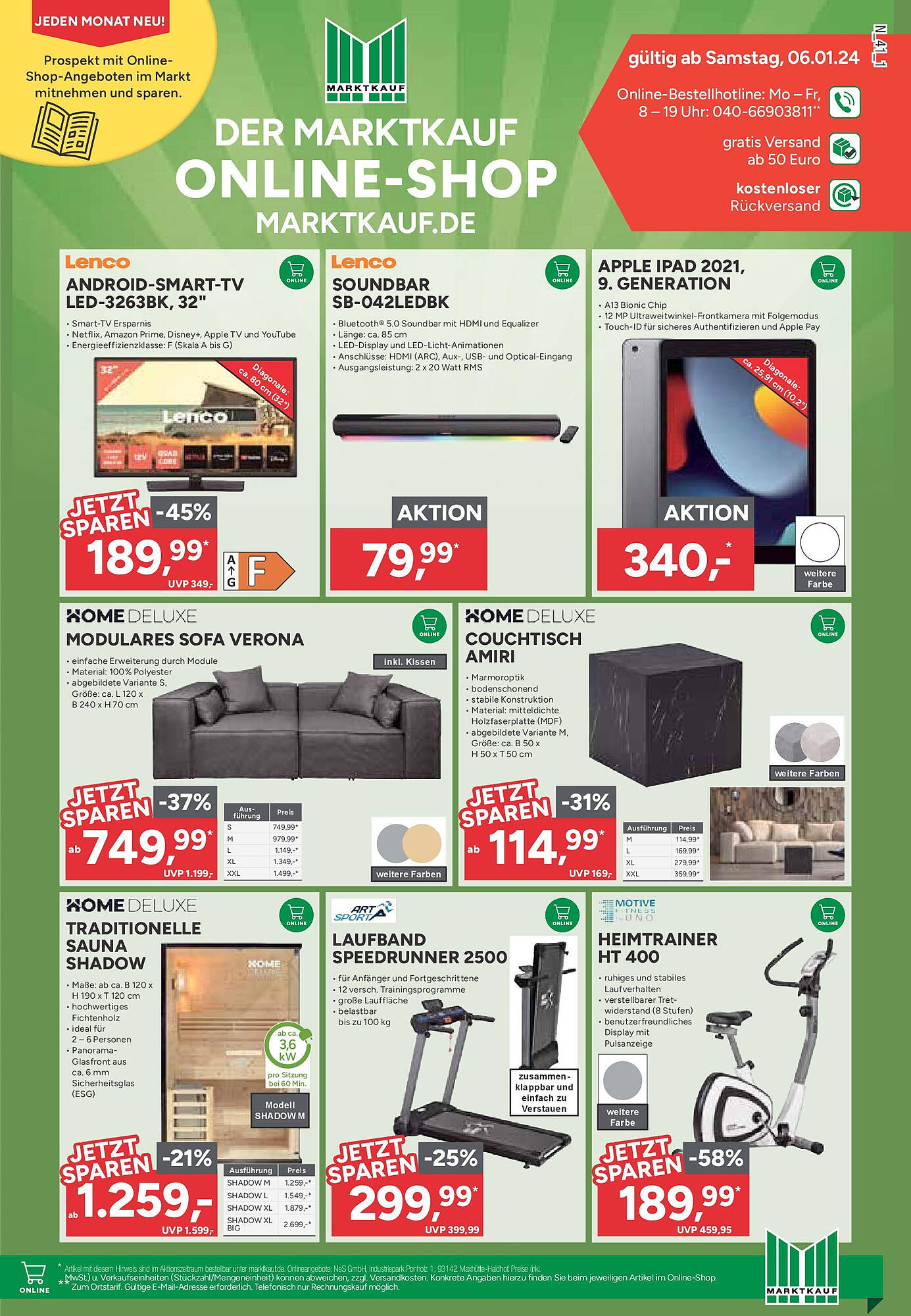 Marktkauf Prospekt 8 – 13 Januar 2024 Seite 41