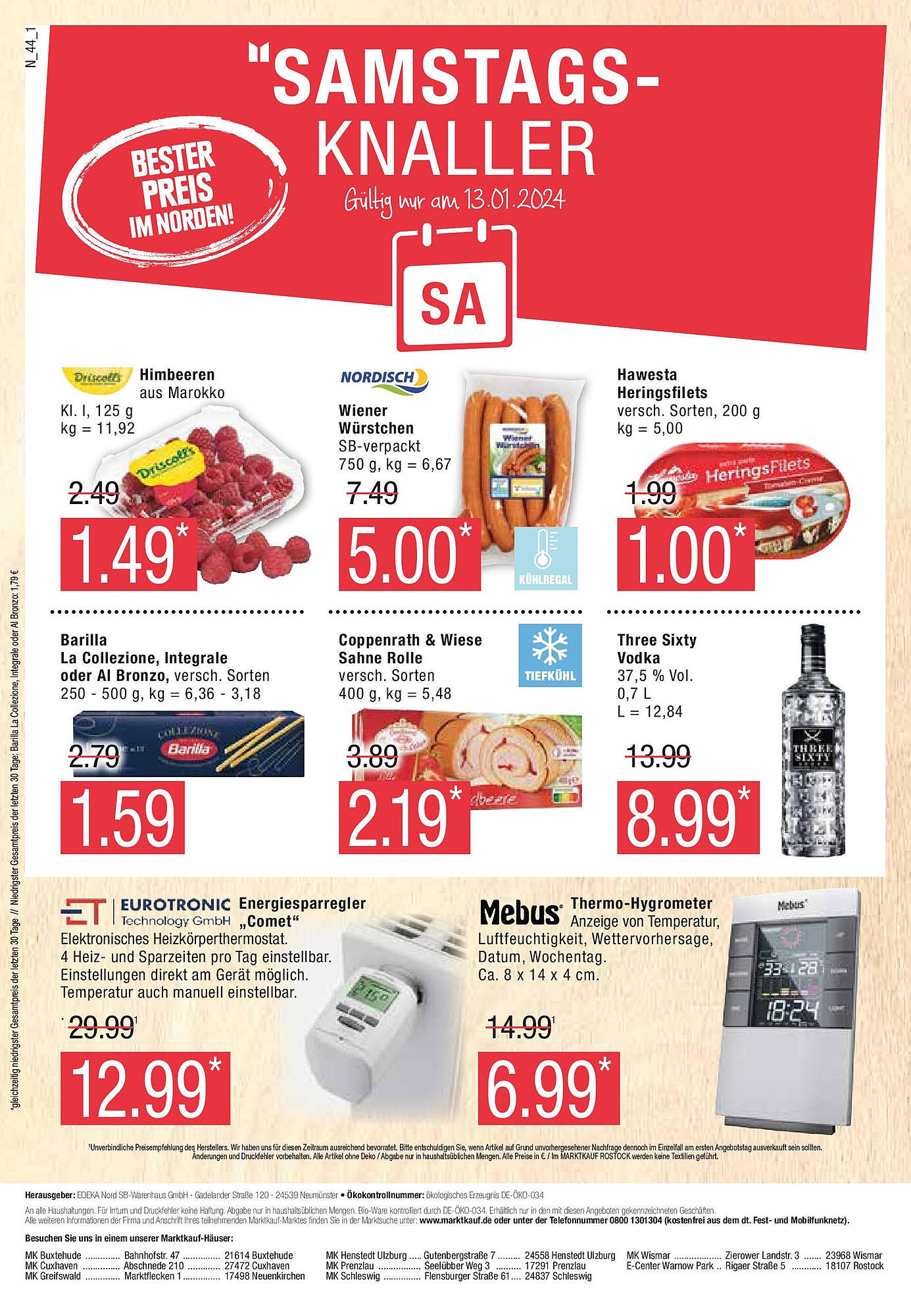 Marktkauf Prospekt 8 – 13 Januar 2024 Seite 44