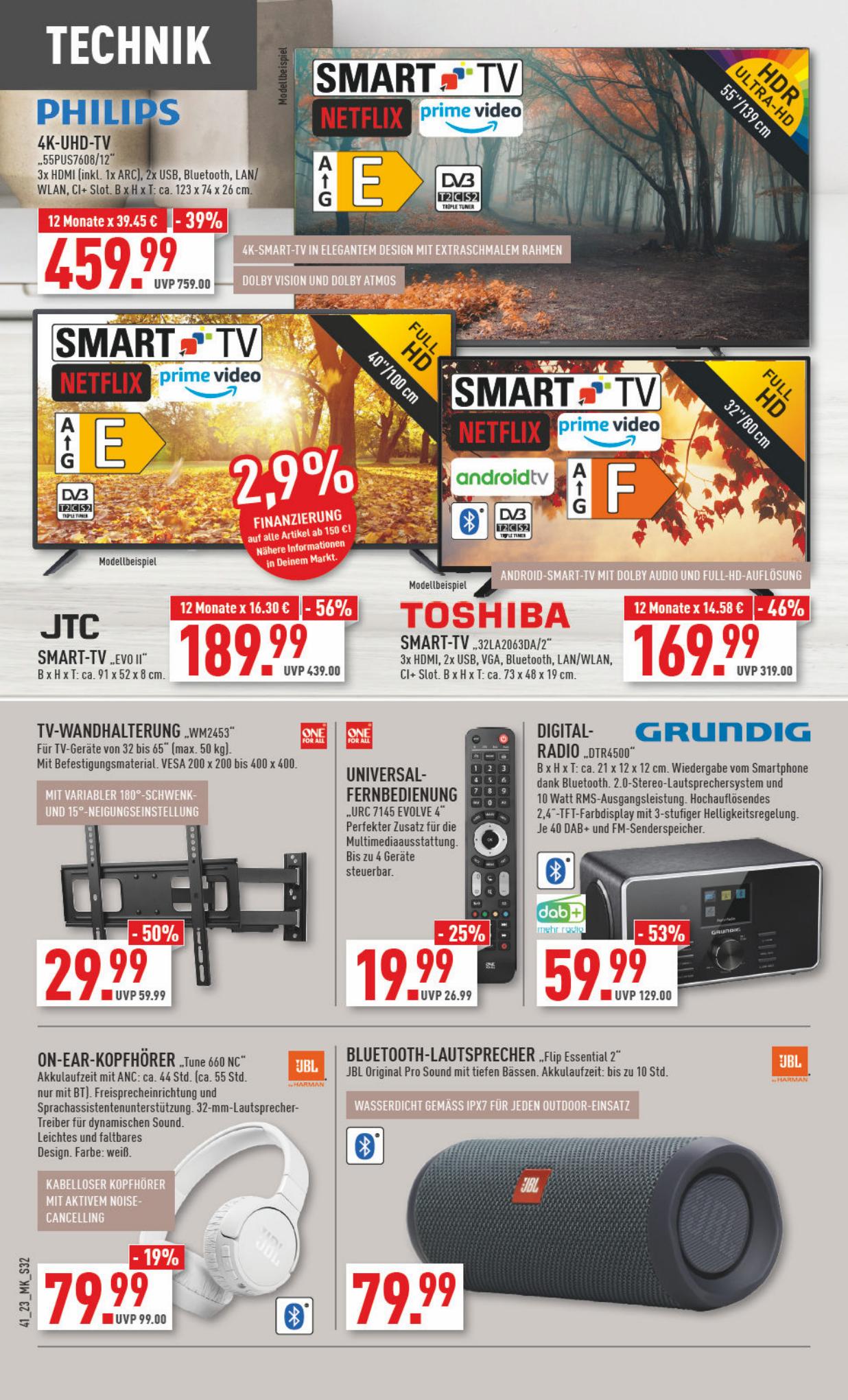 Marktkauf Prospekt 9 – 14 October 2023 Seite 32